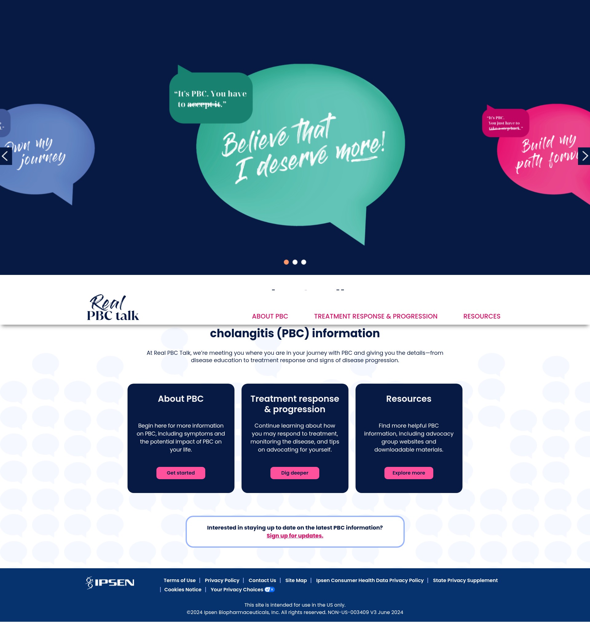 Screenshot of www.realpbctalk.com