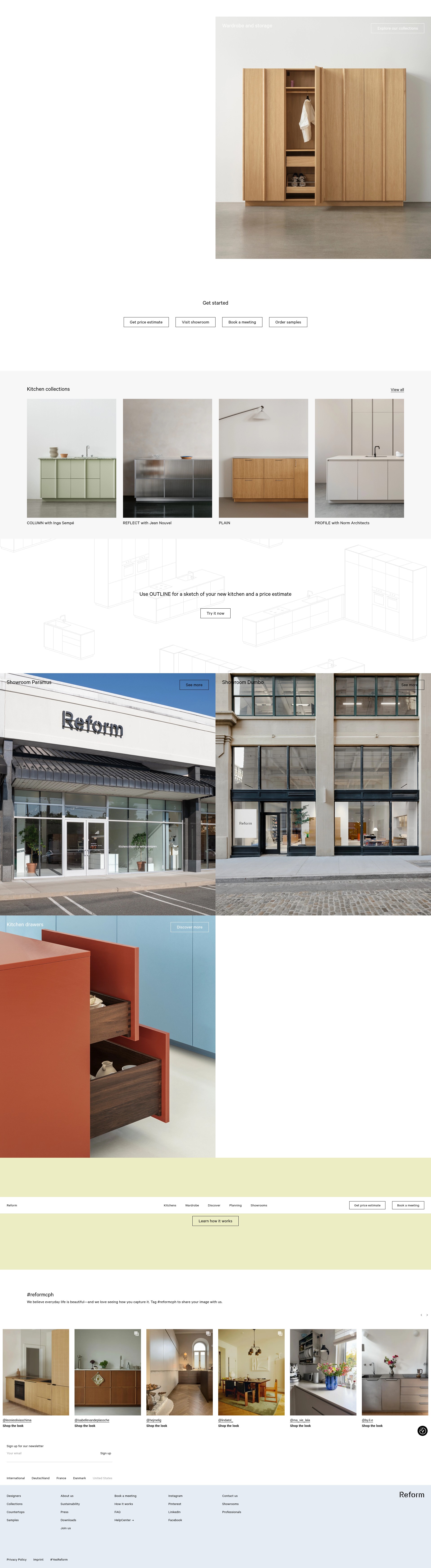 Screenshot of www.reformcph.com