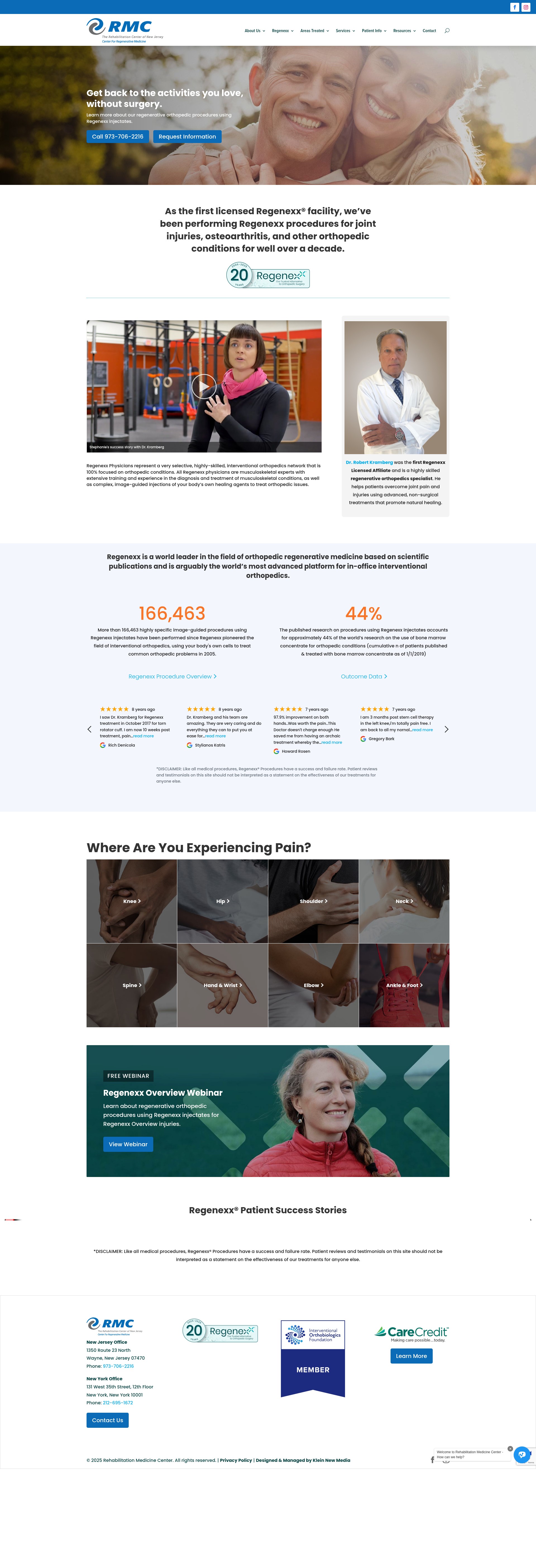 Screenshot of www.rehabmd.com