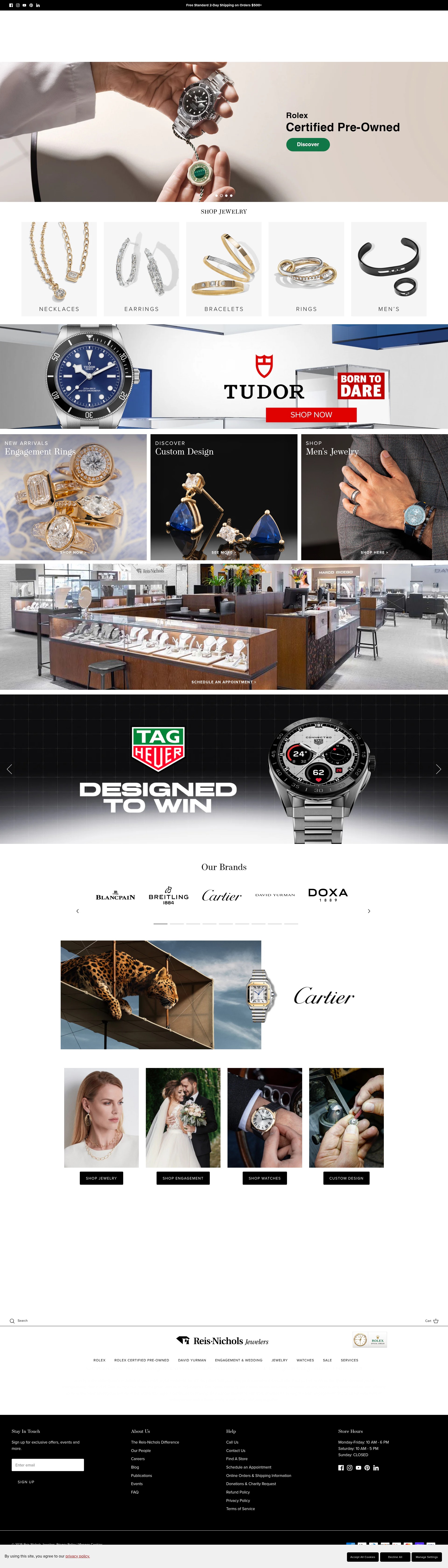Screenshot of www.reisnichols.com