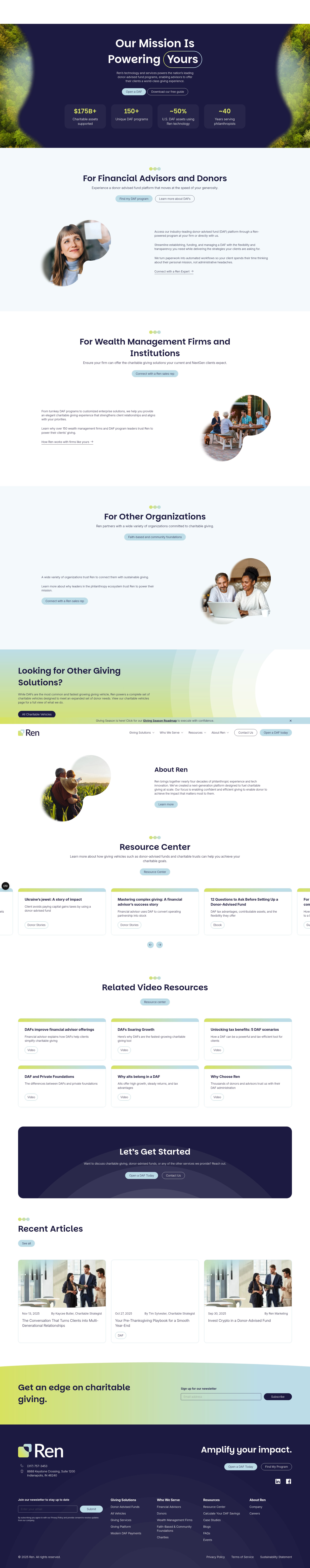 Screenshot of www.reninc.com