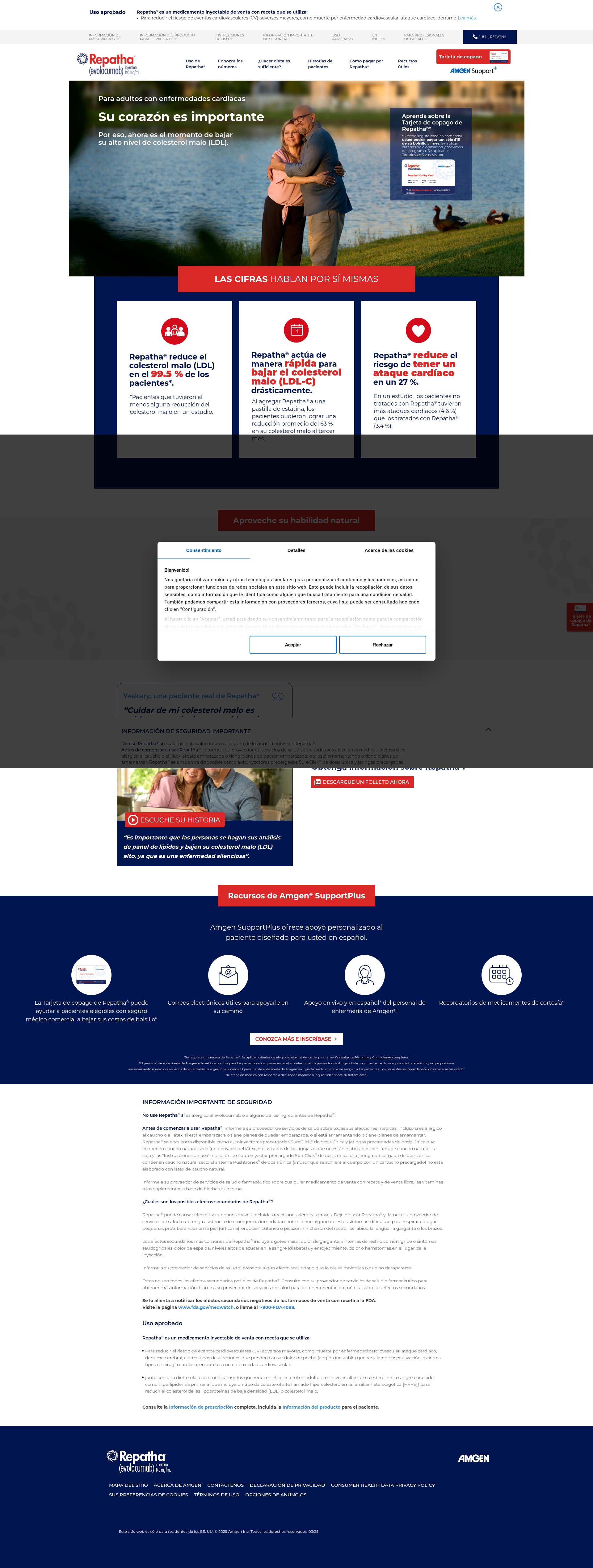Screenshot of www.repathaespanol.com