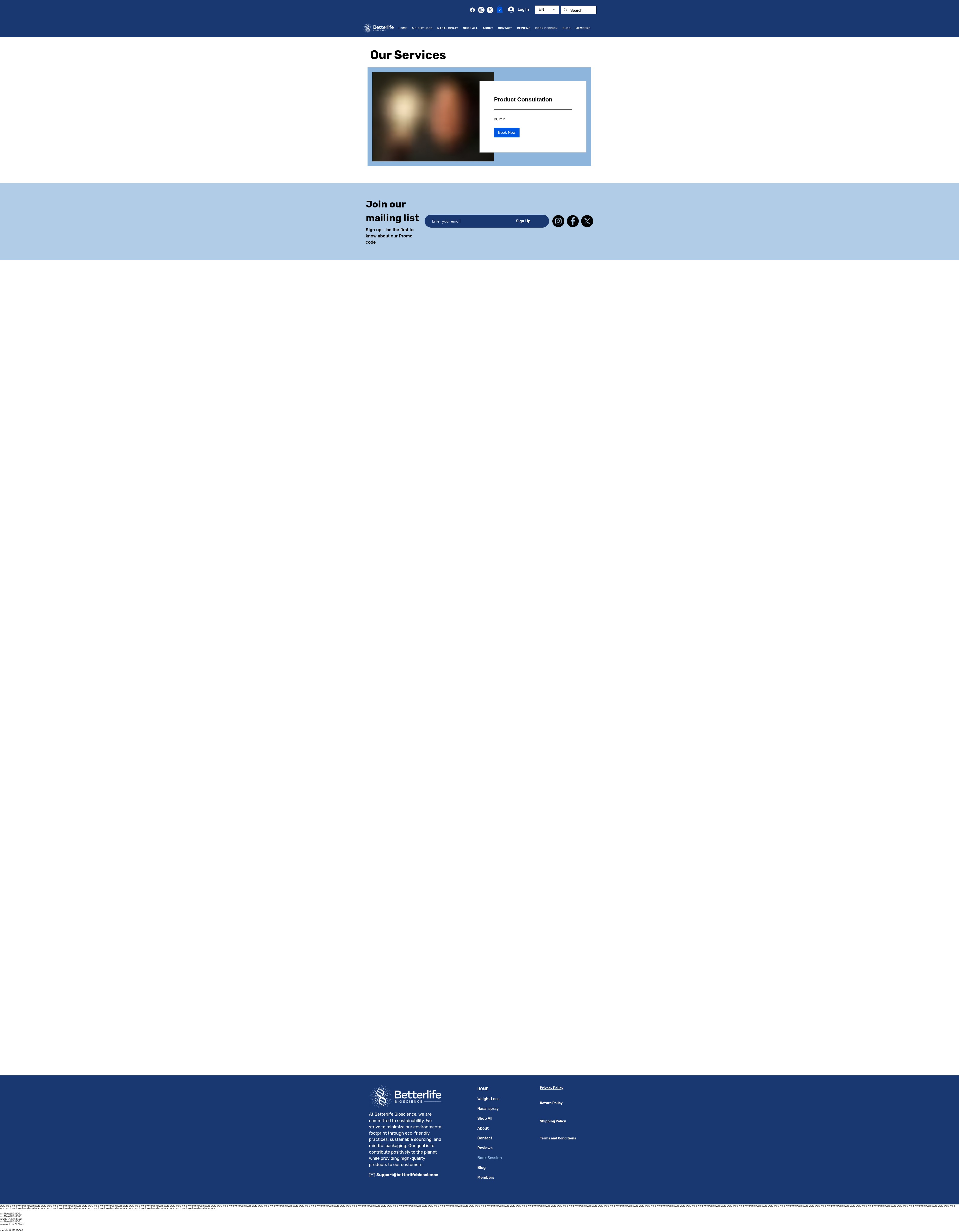 Screenshot of www.researchpeptide.org