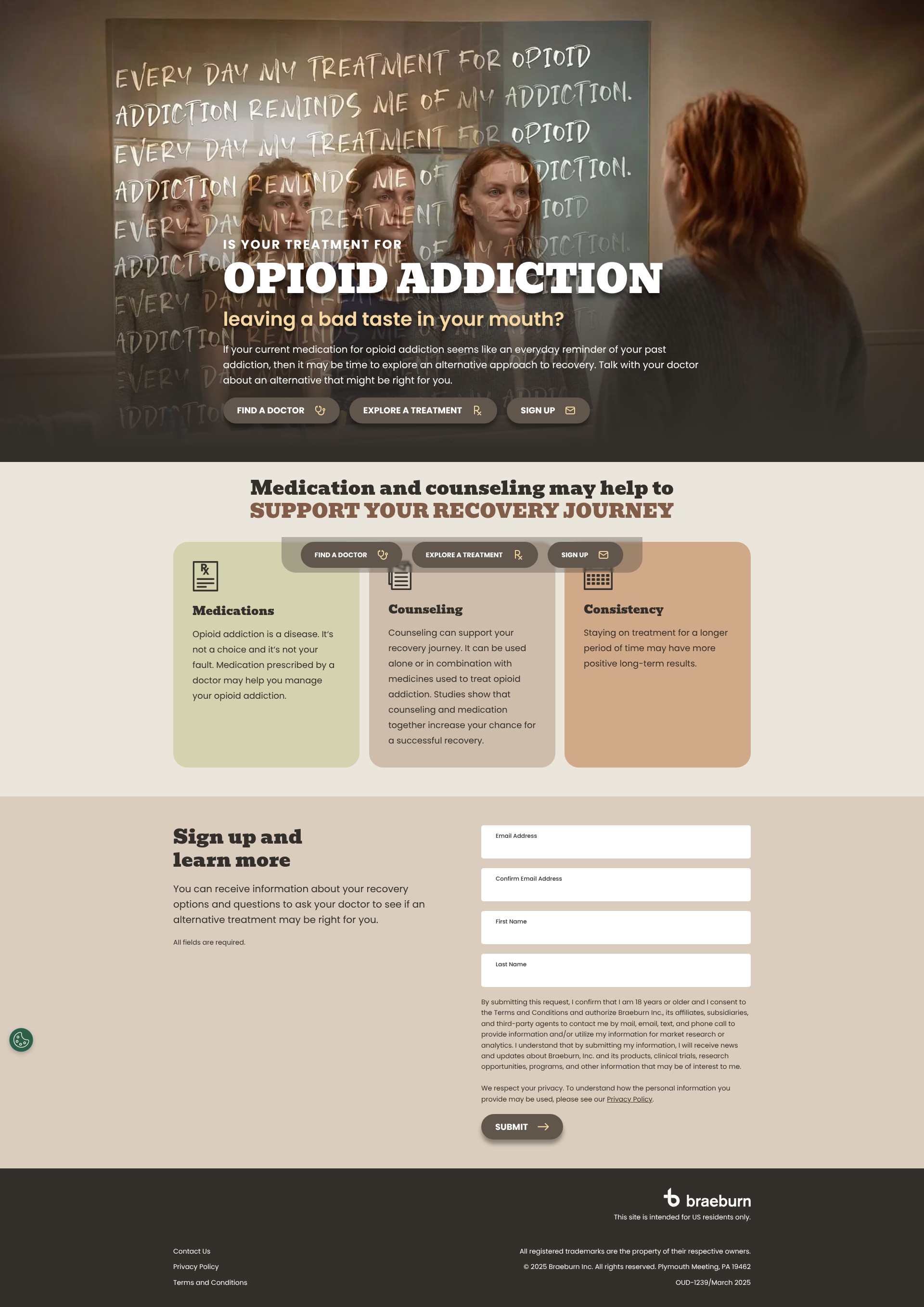 Screenshot of www.rethinkyourrecovery.com