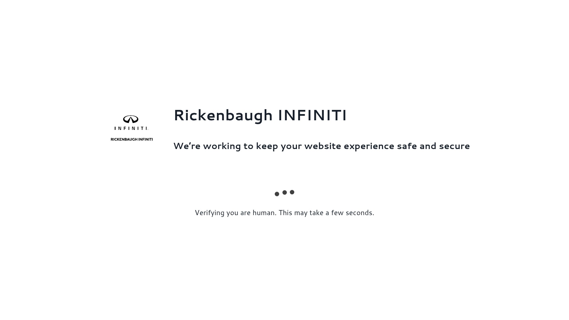 Screenshot of www.rickenbaughinfiniti.com