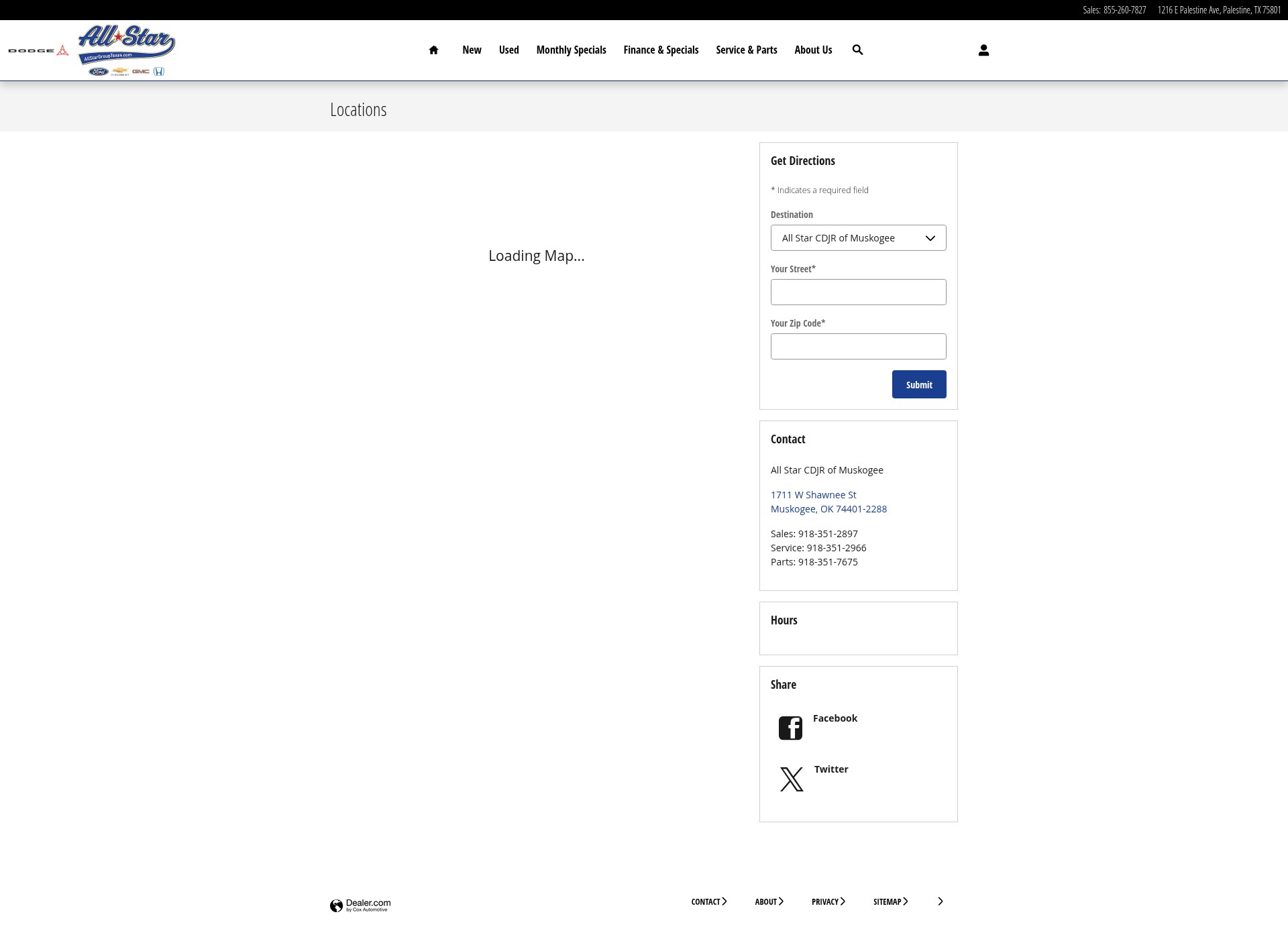 Screenshot of www.ridewithallstar.com