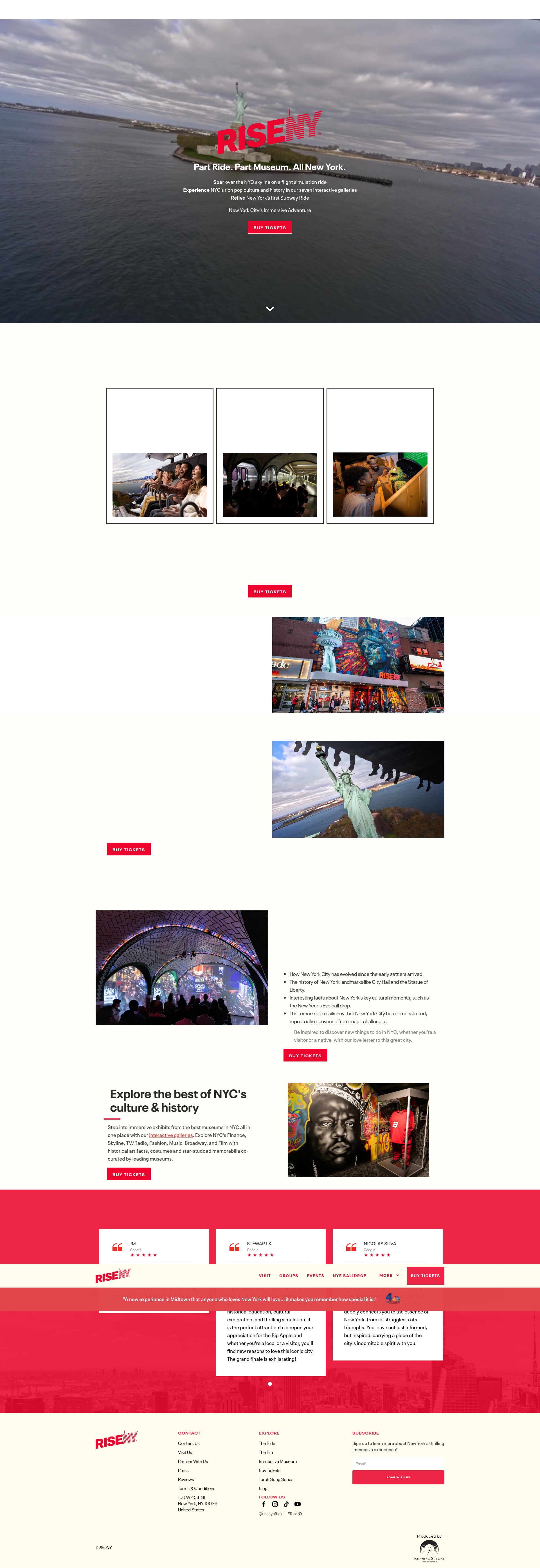 Screenshot of www.riseny.co