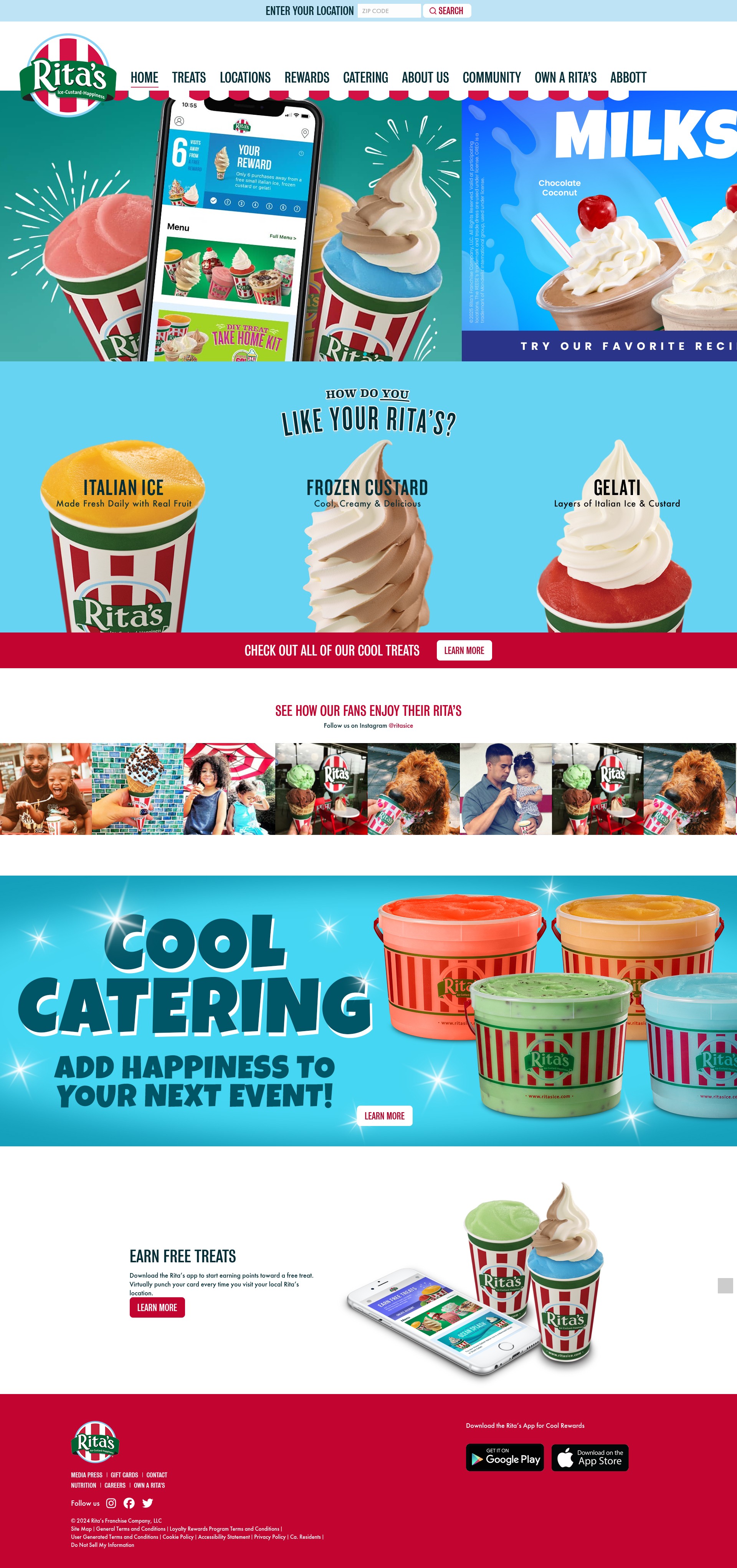Screenshot of www.ritasice.com