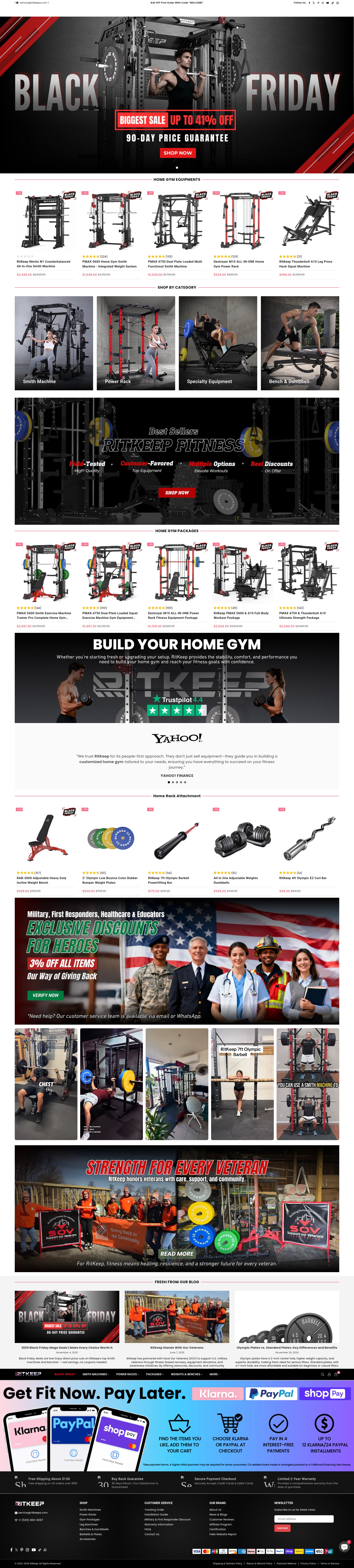 Screenshot of www.ritkeeps.com