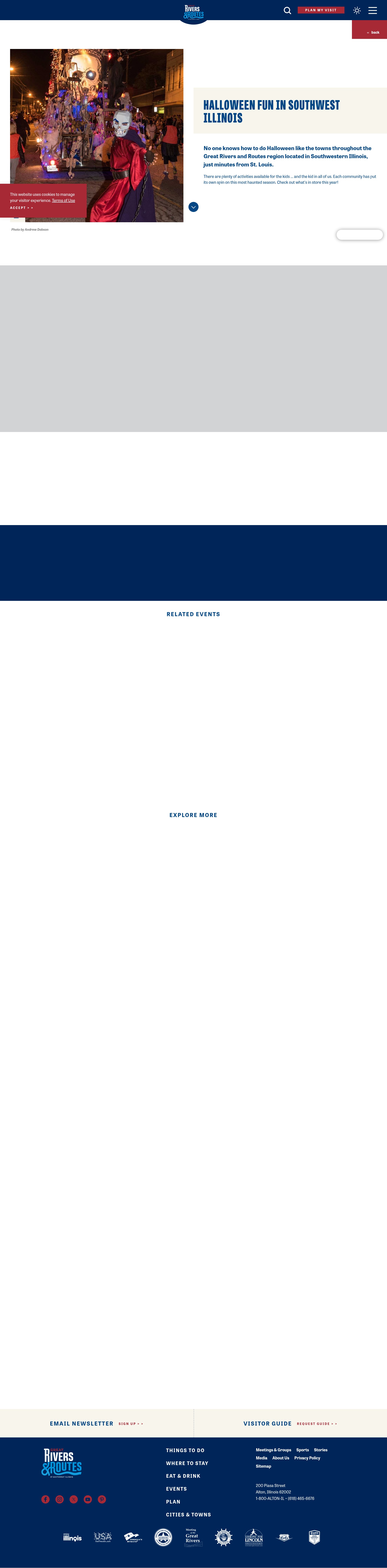 Screenshot of www.riversandroutes.com
