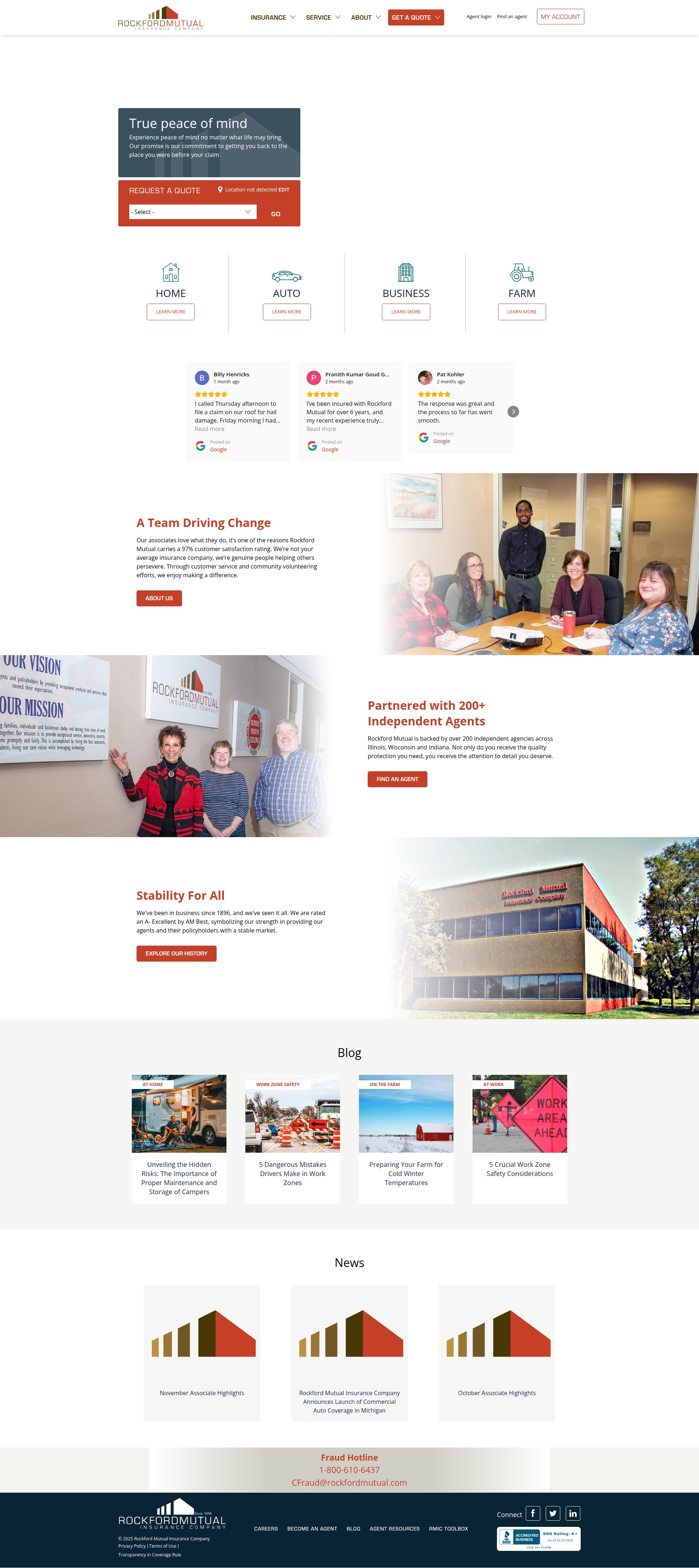 Screenshot of www.rockfordmutual.com