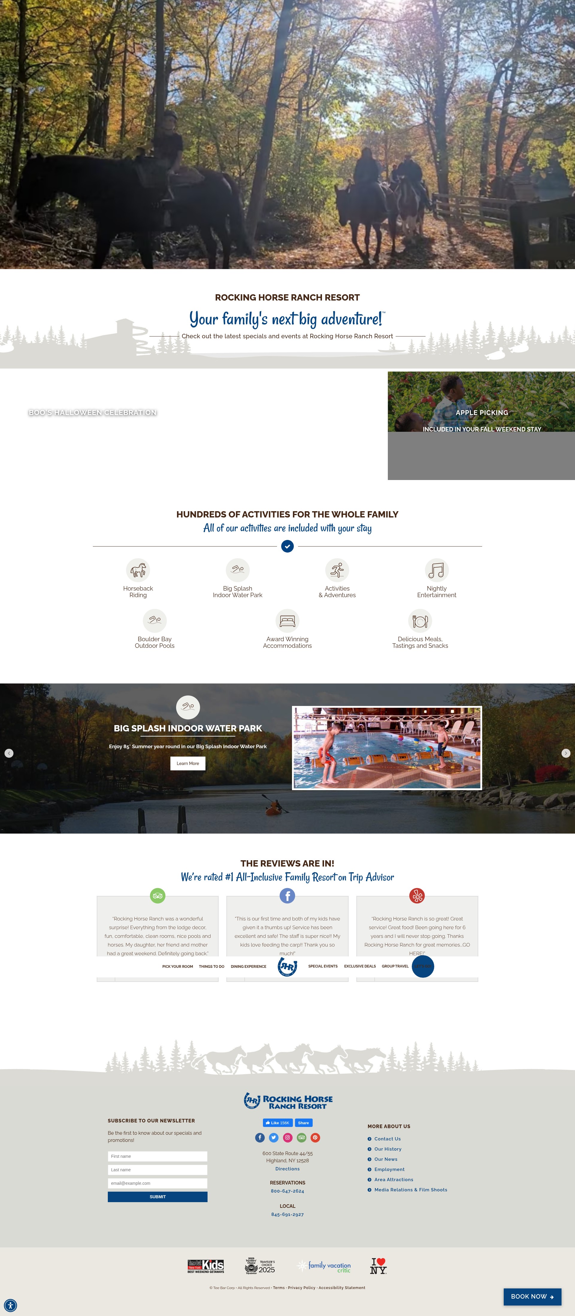 Screenshot of www.rockinghorseranch.com