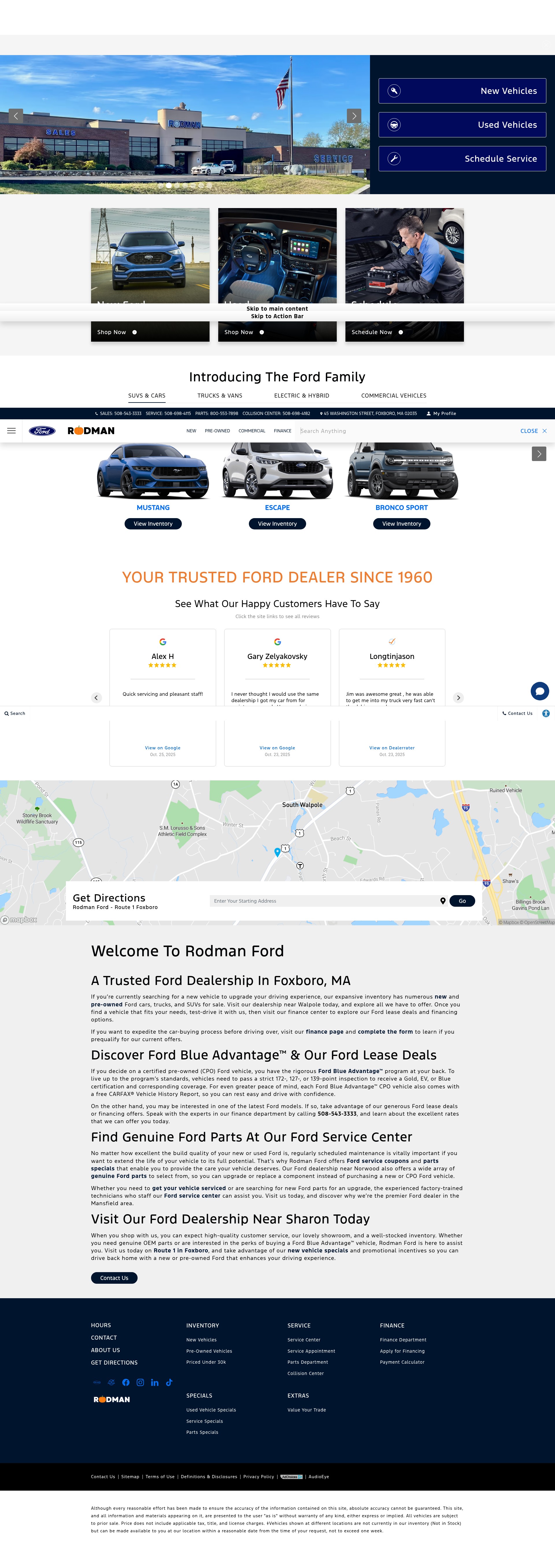 Screenshot of www.rodmanford.com