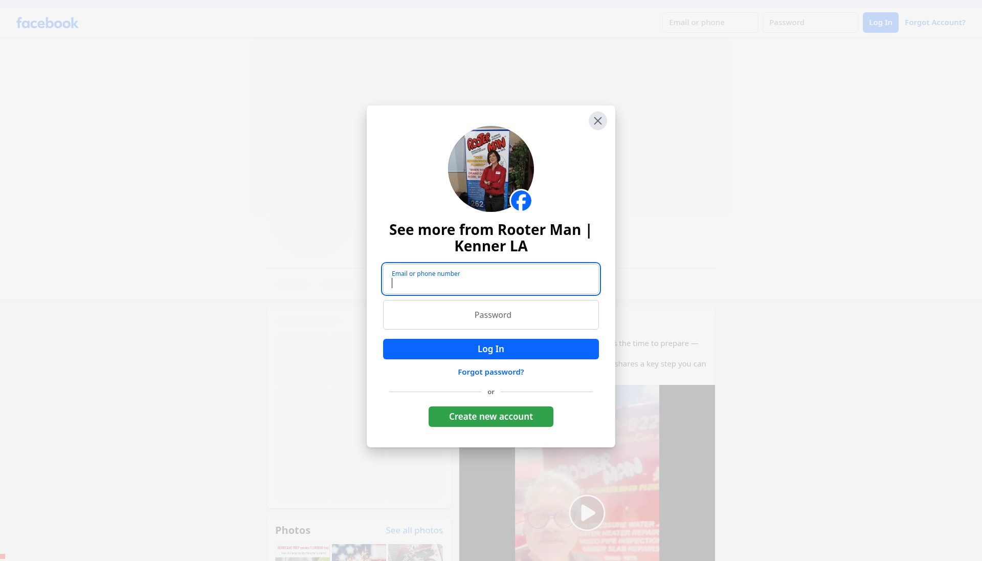 Screenshot of www.rootermancan.com