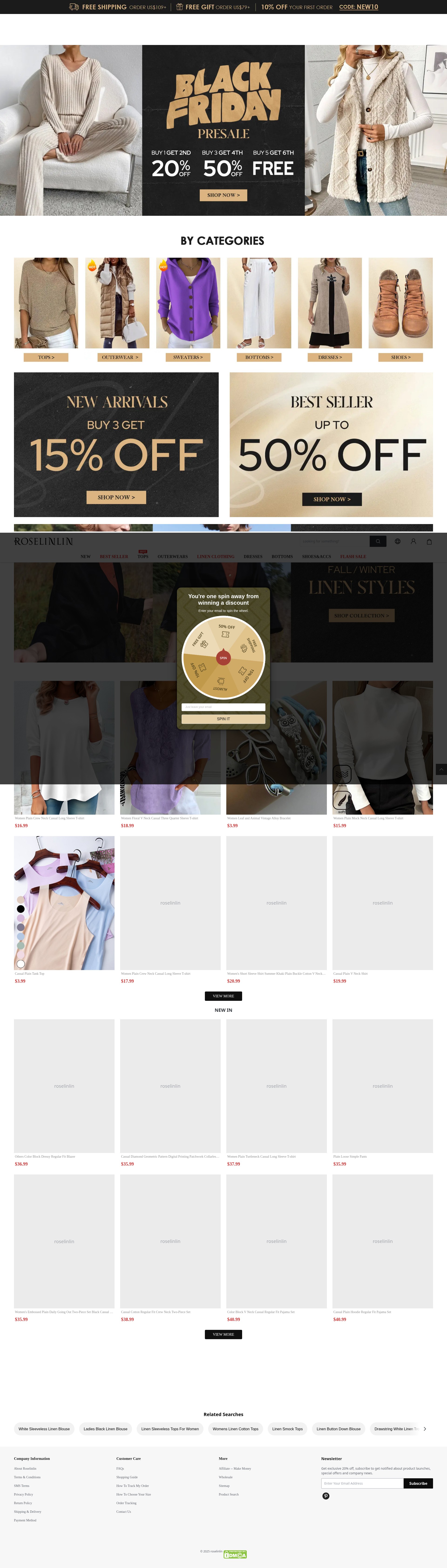Screenshot of www.roselinlin.com