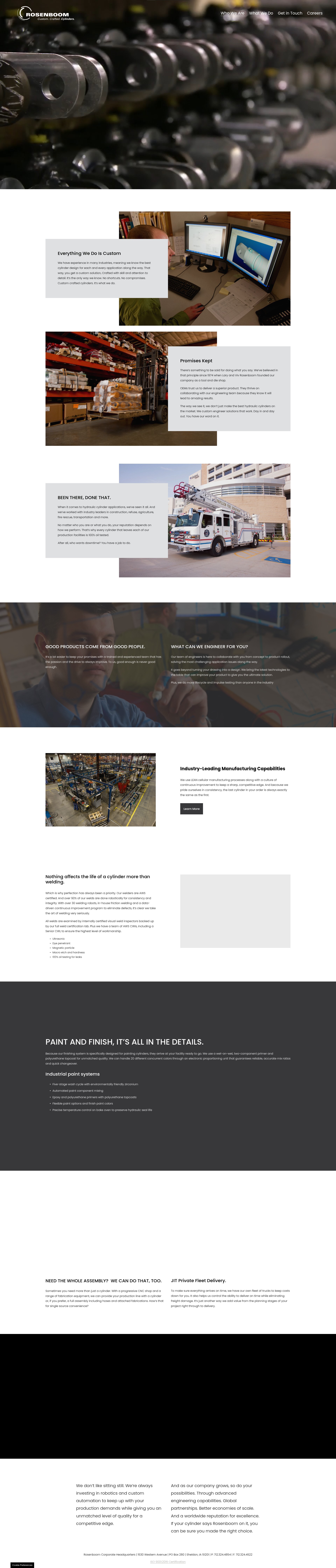 Screenshot of www.rosenboom.com