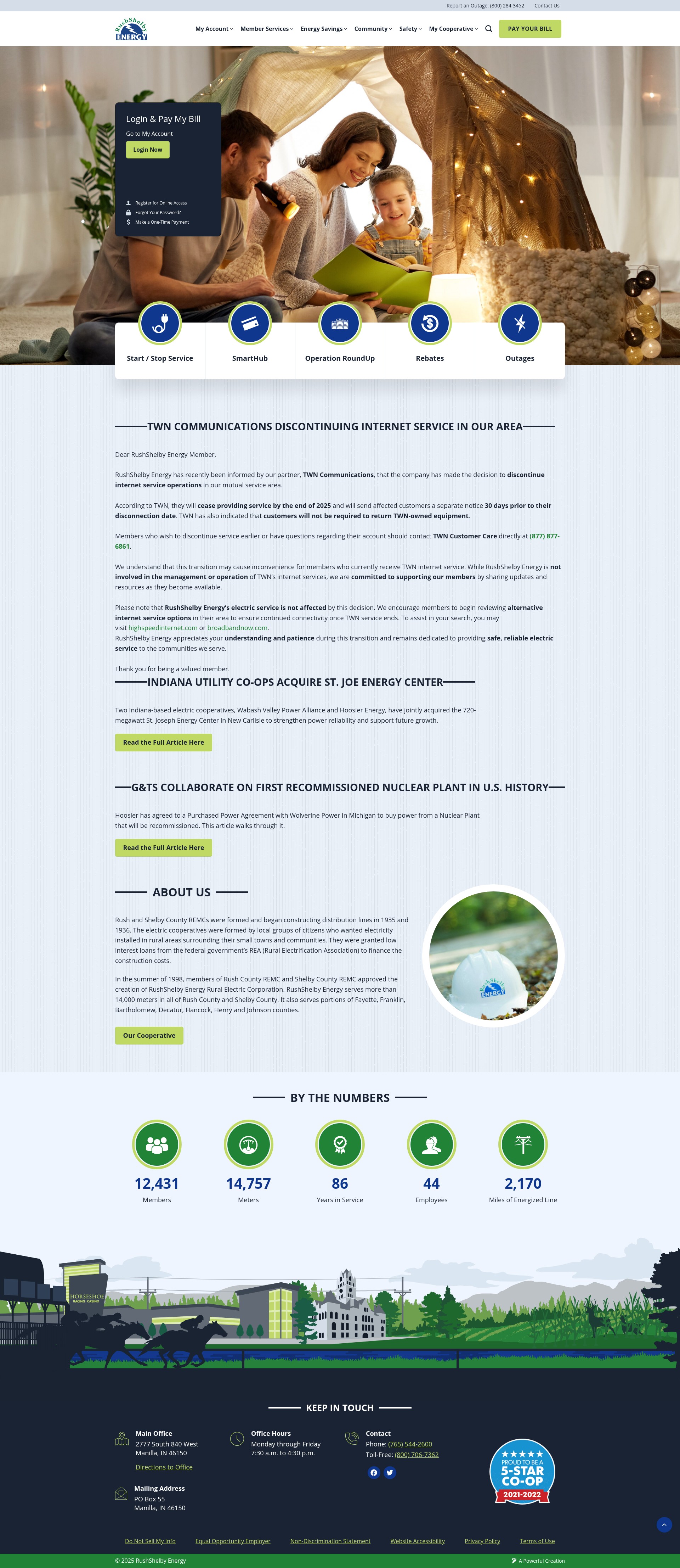 Screenshot of www.rse.coop