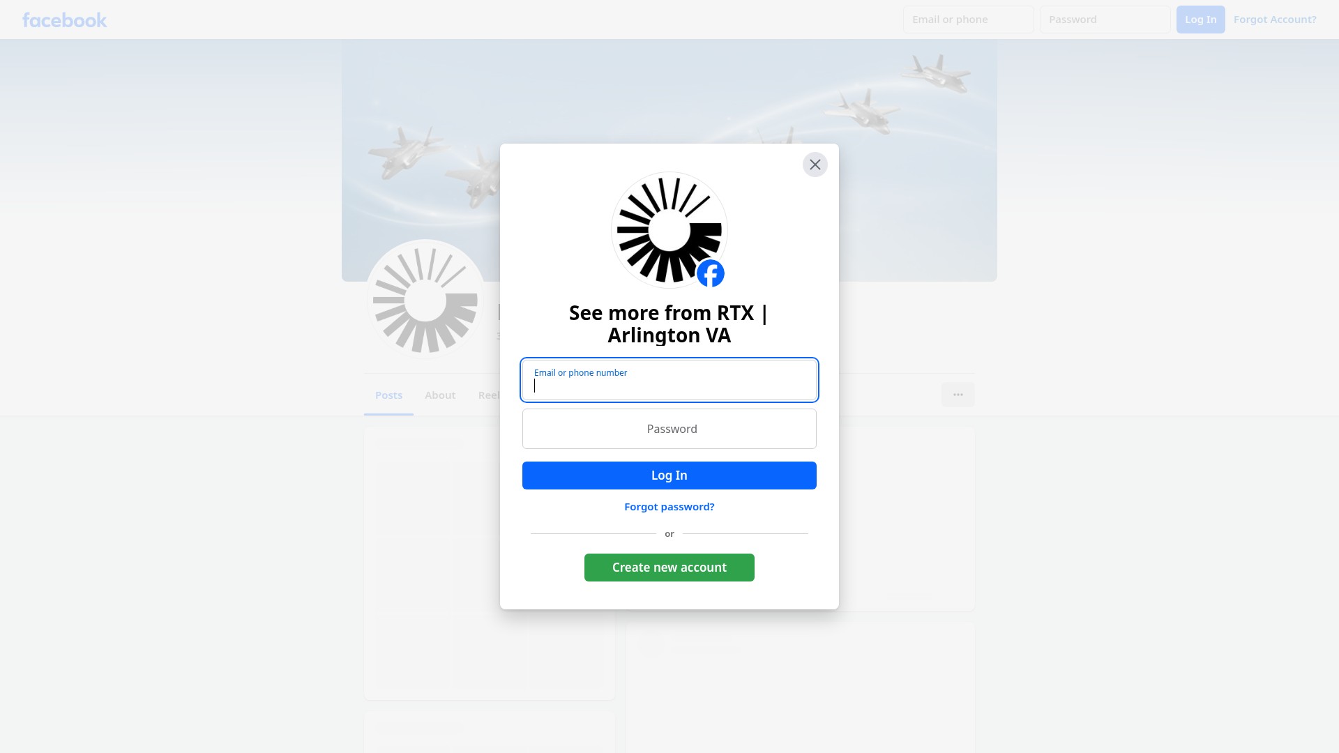 Screenshot of www.rtx.com