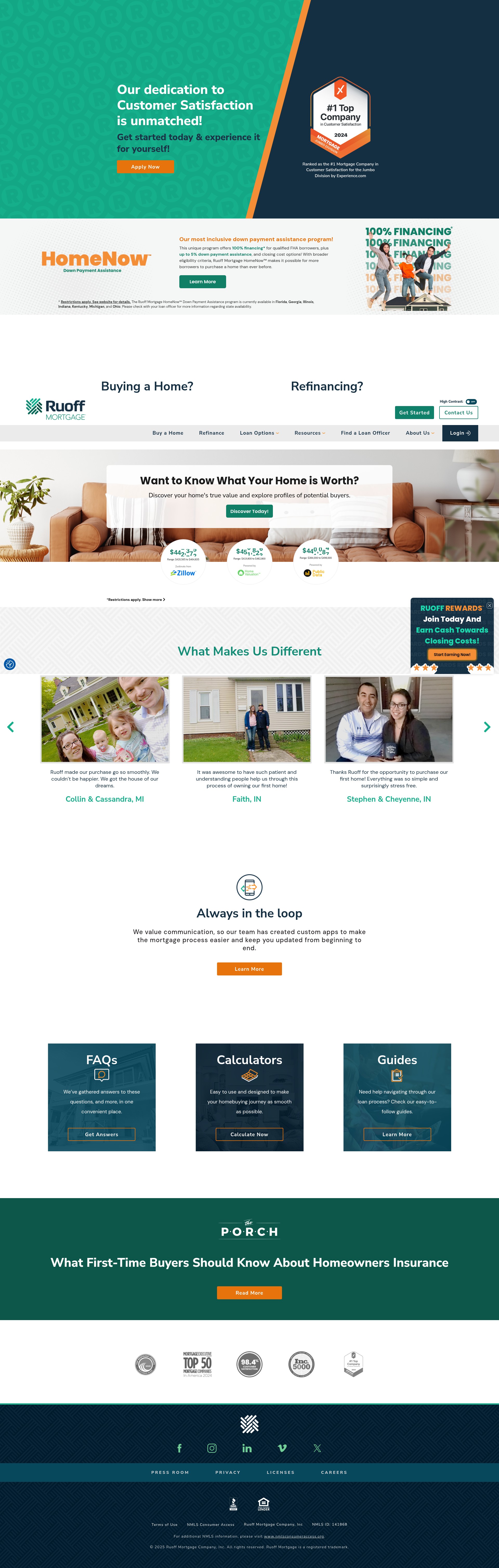 Screenshot of www.ruoff.com
