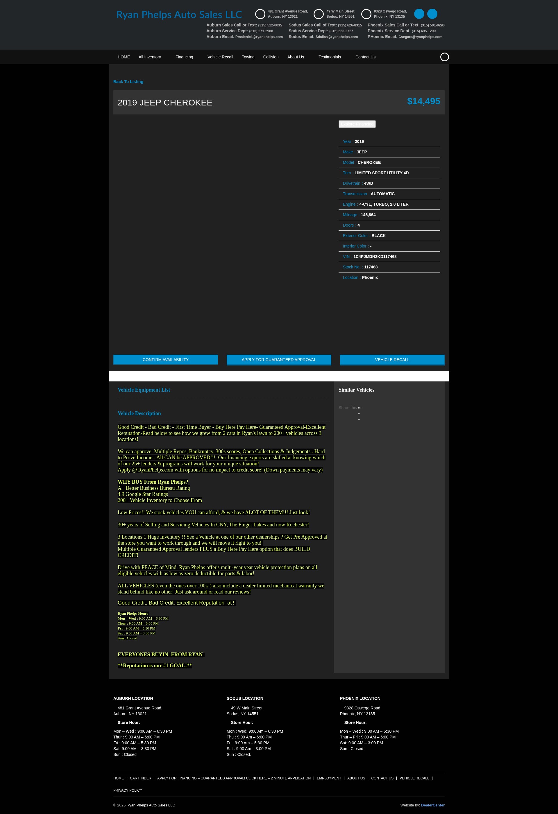 Screenshot of www.ryanphelps.com