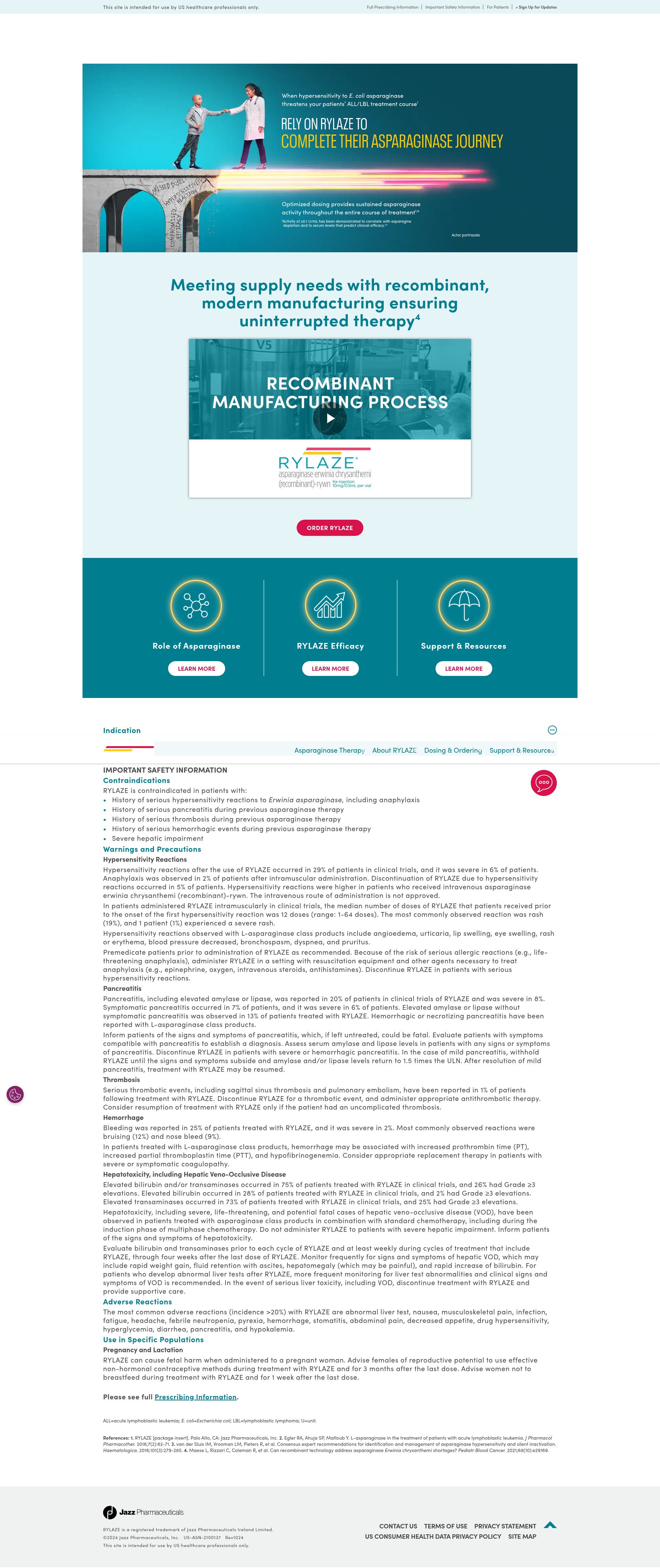Screenshot of www.rylazepro.com