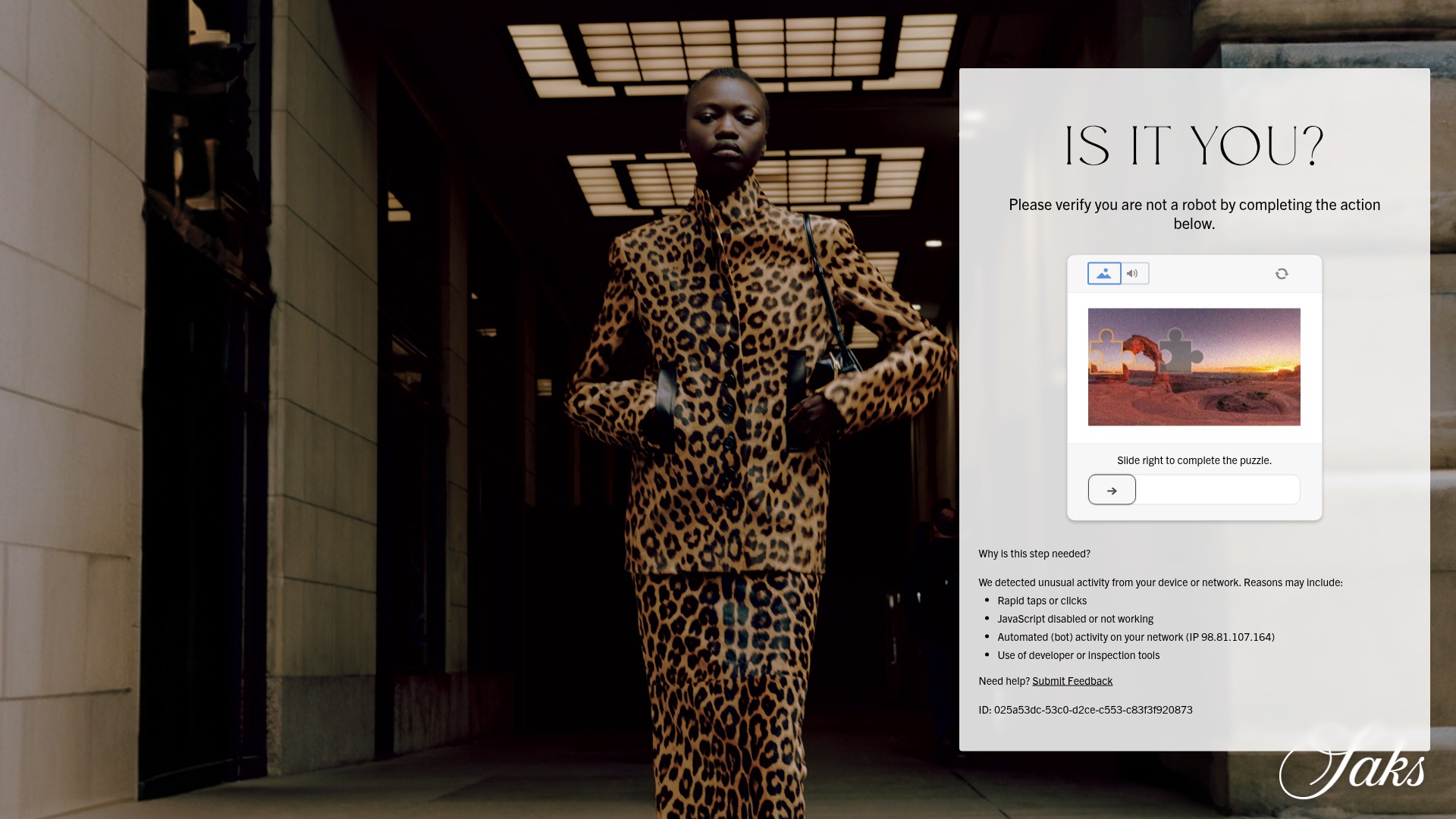 Screenshot of www.saksfifthavenue.com