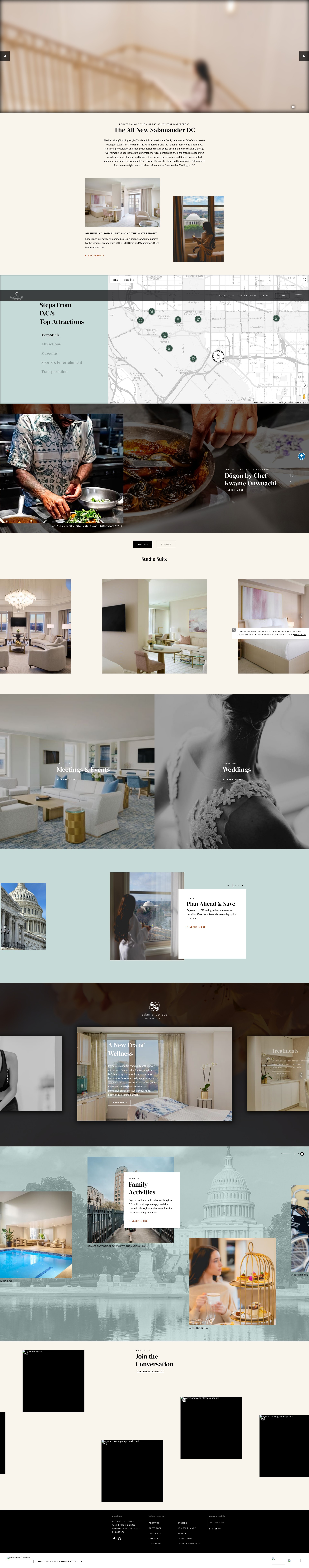 Screenshot of www.salamanderdc.com