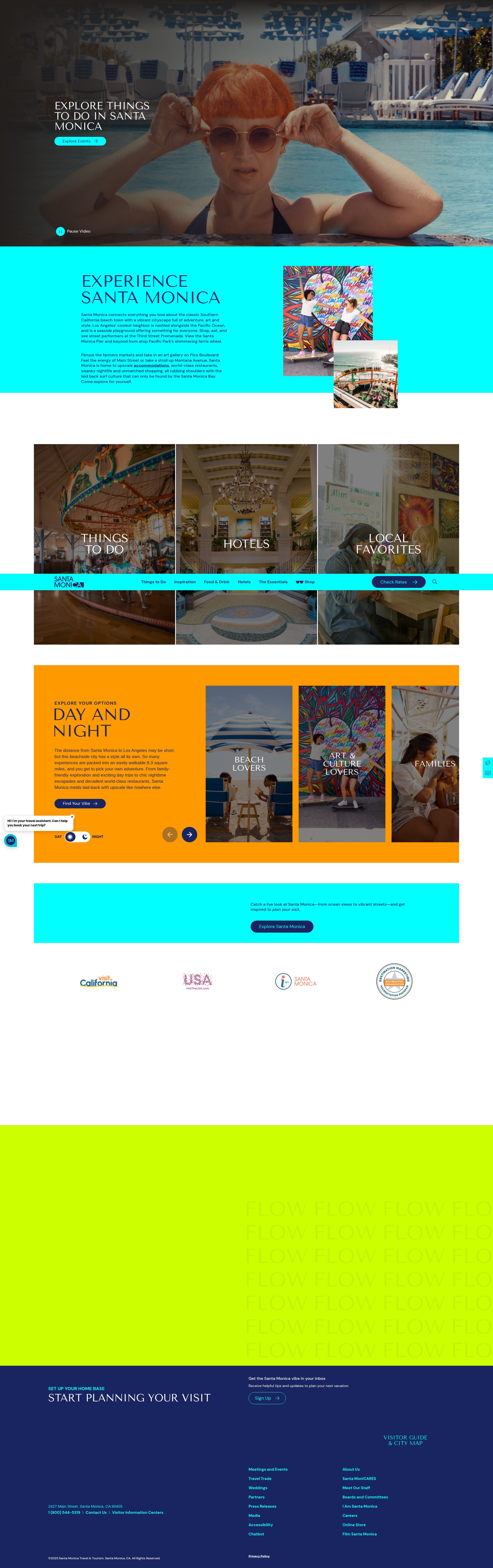 Screenshot of www.santamonica.com