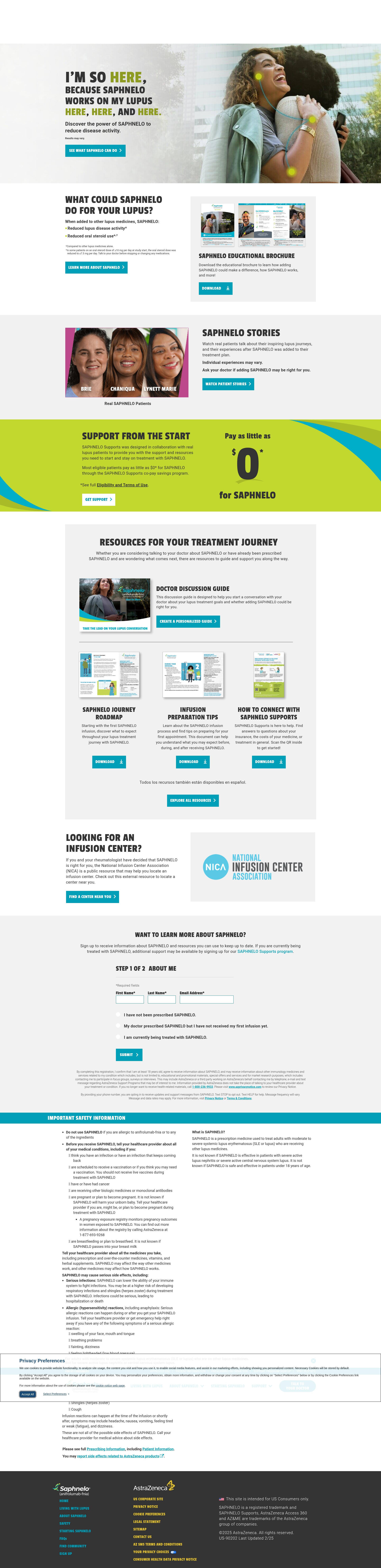 Screenshot of www.saphnelo.com