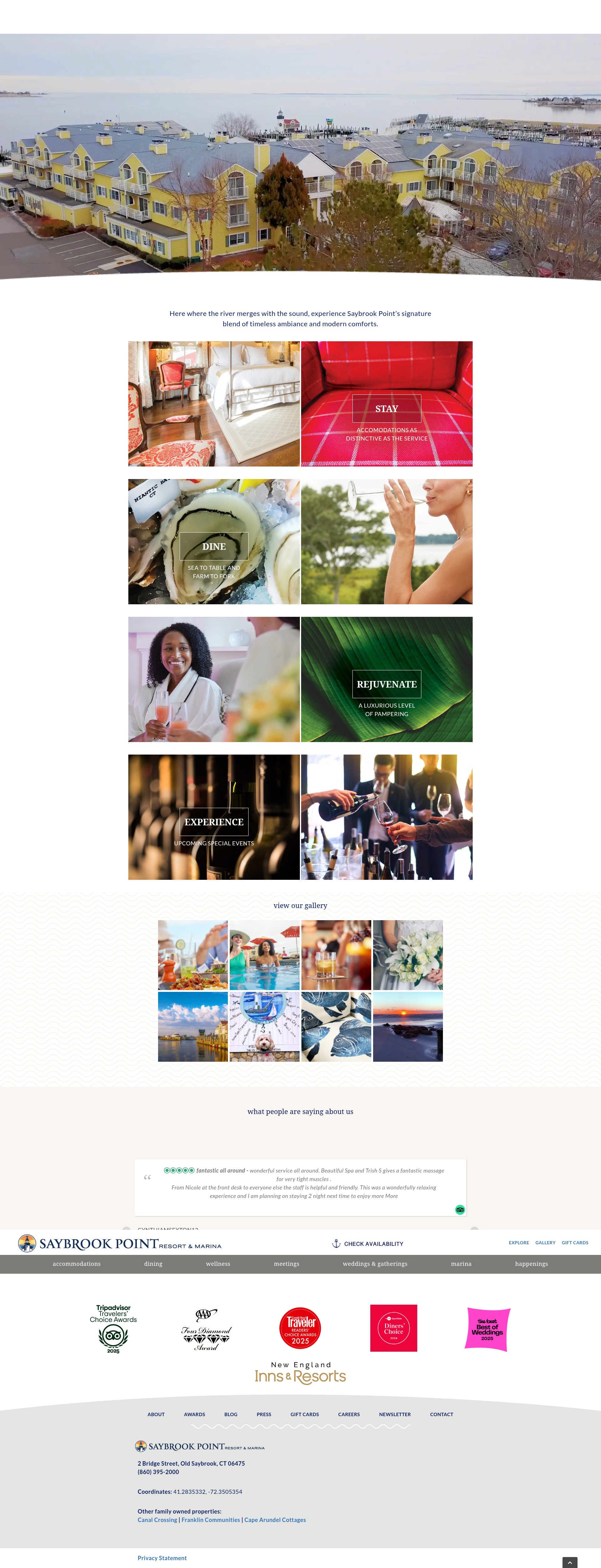 Screenshot of www.saybrook.com