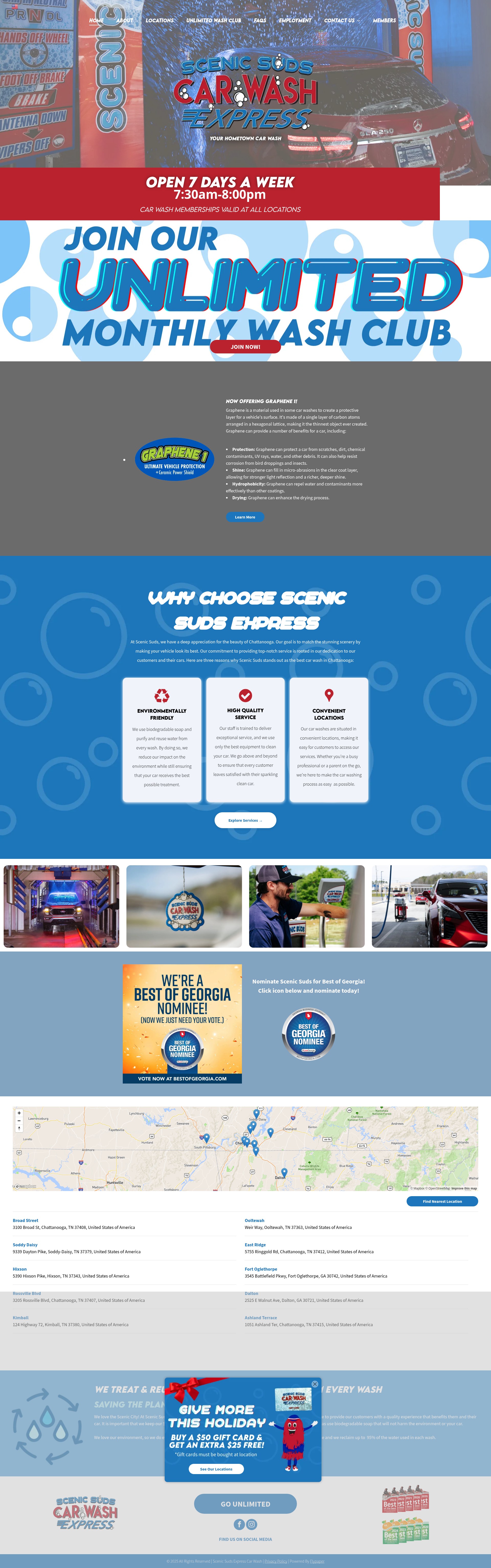 Screenshot of www.scenicsuds.com