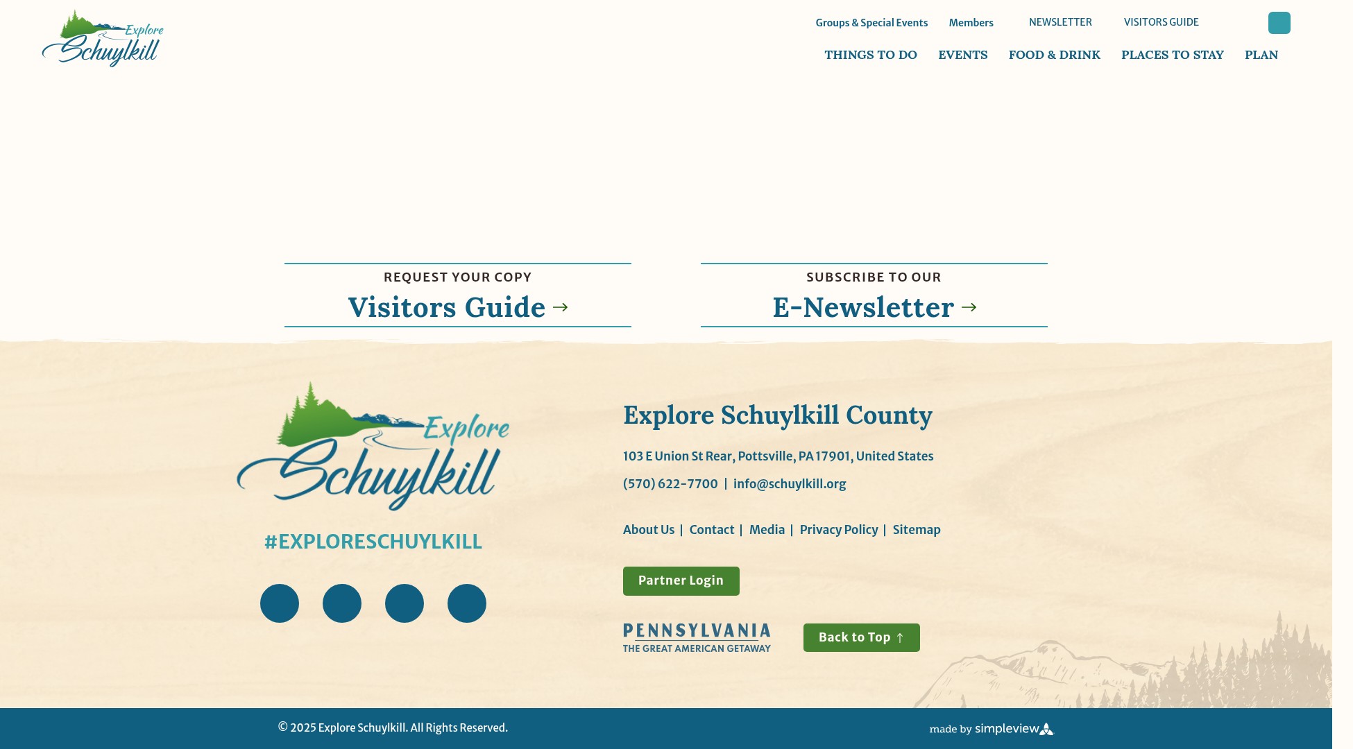 Screenshot of www.schuylkill.org