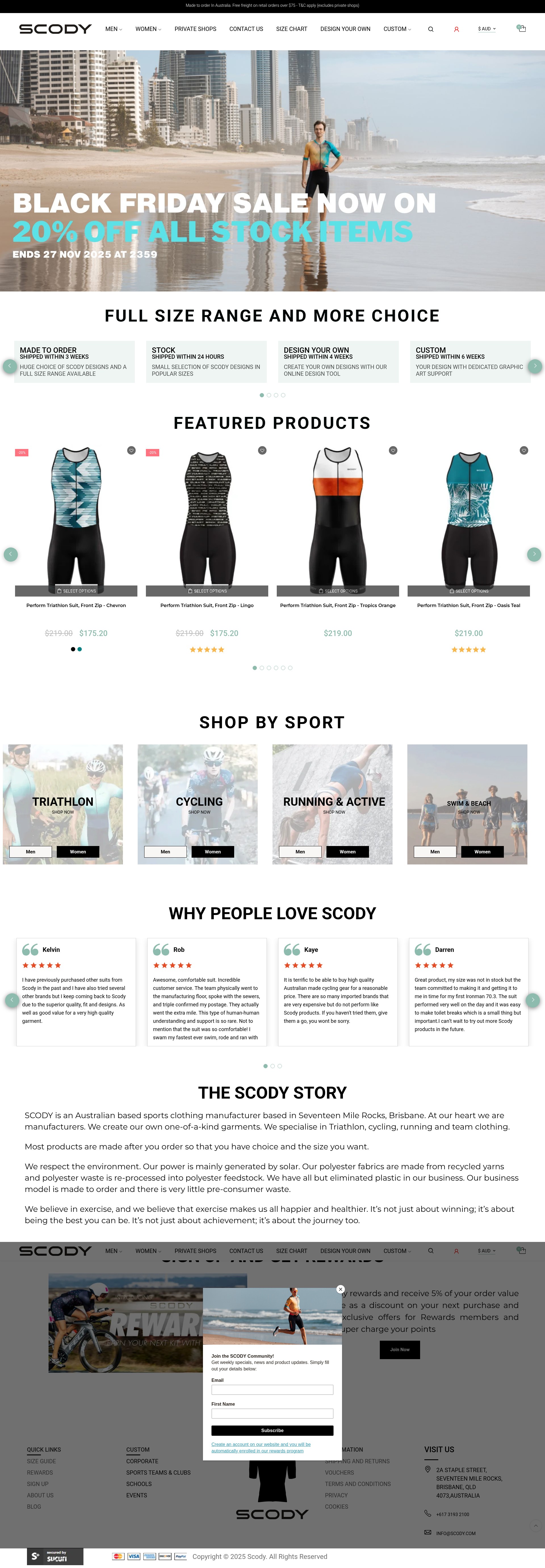 Screenshot of www.scody.com