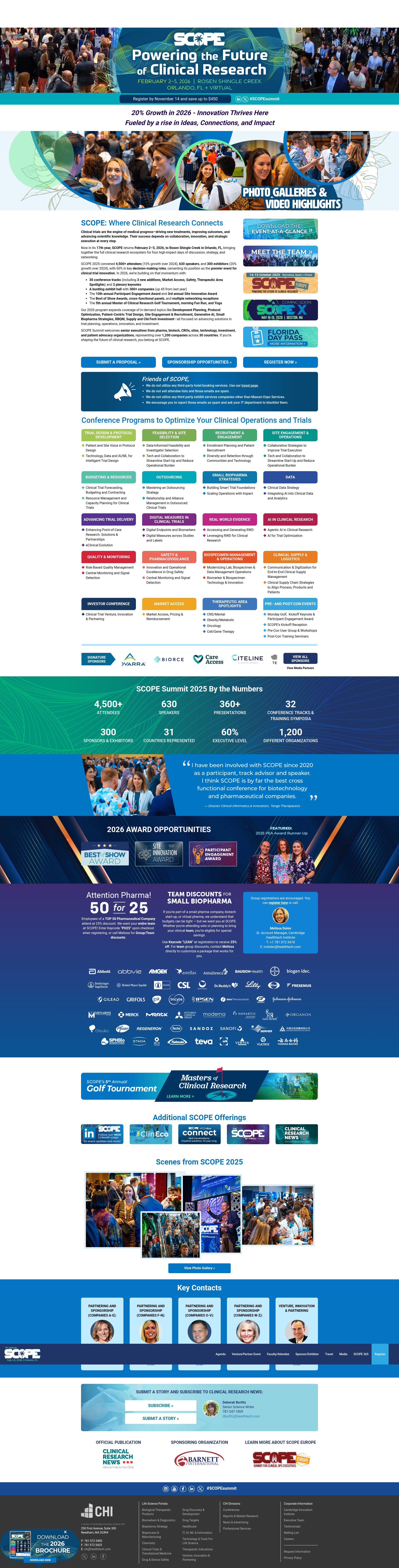 Screenshot of www.scopesummit.com