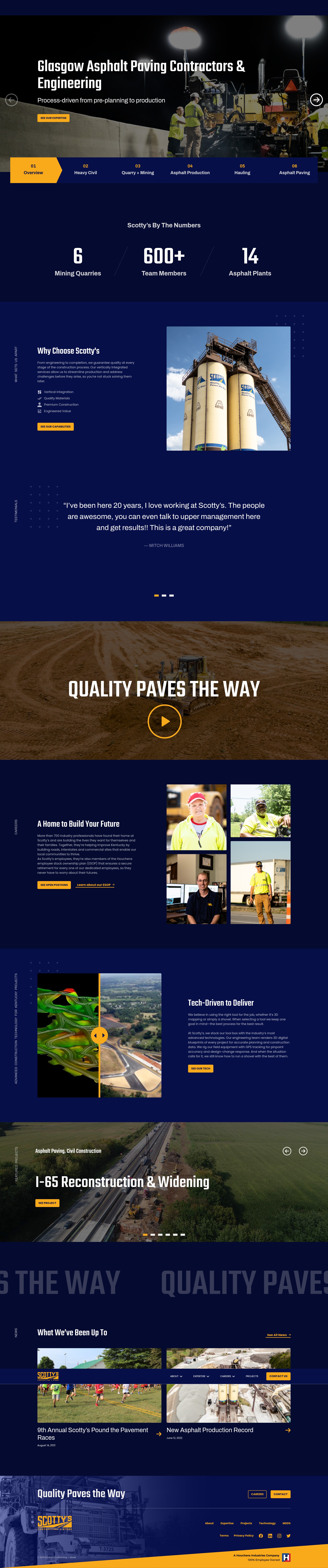 Screenshot of www.scottyscontracting.com