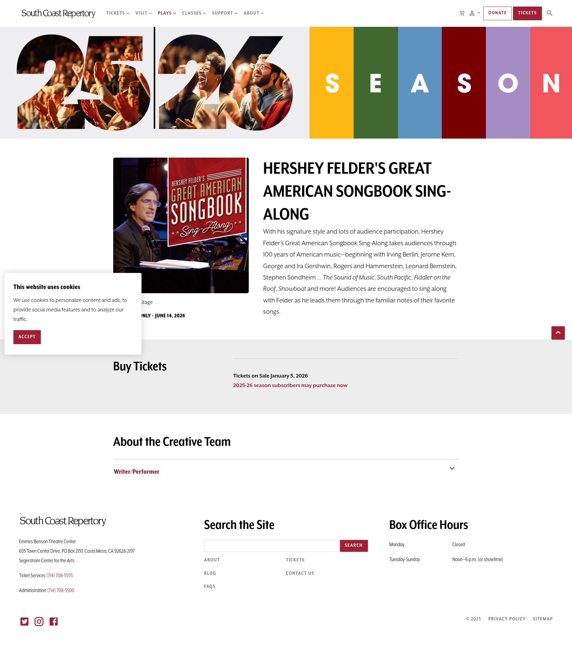 Screenshot of www.scr.org