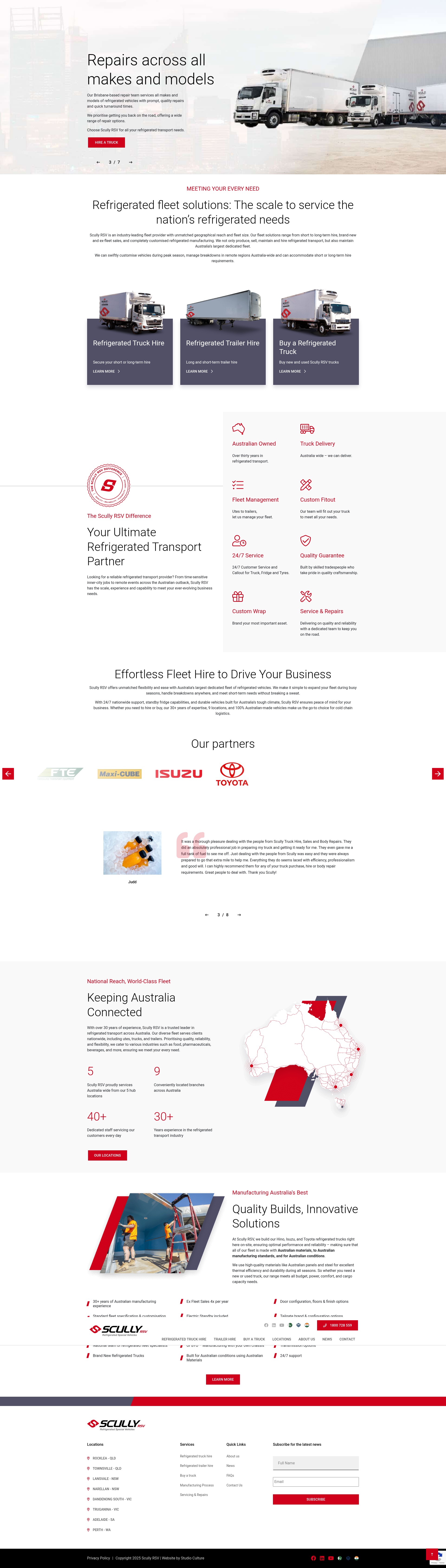 Screenshot of www.scullyrsv.com.au