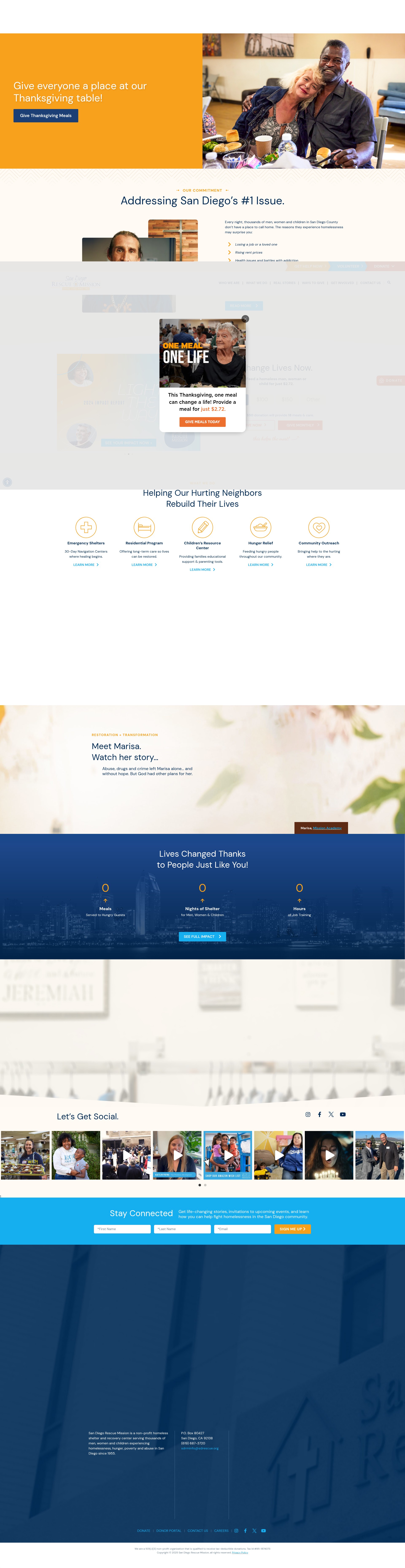 Screenshot of www.sdrescue.org