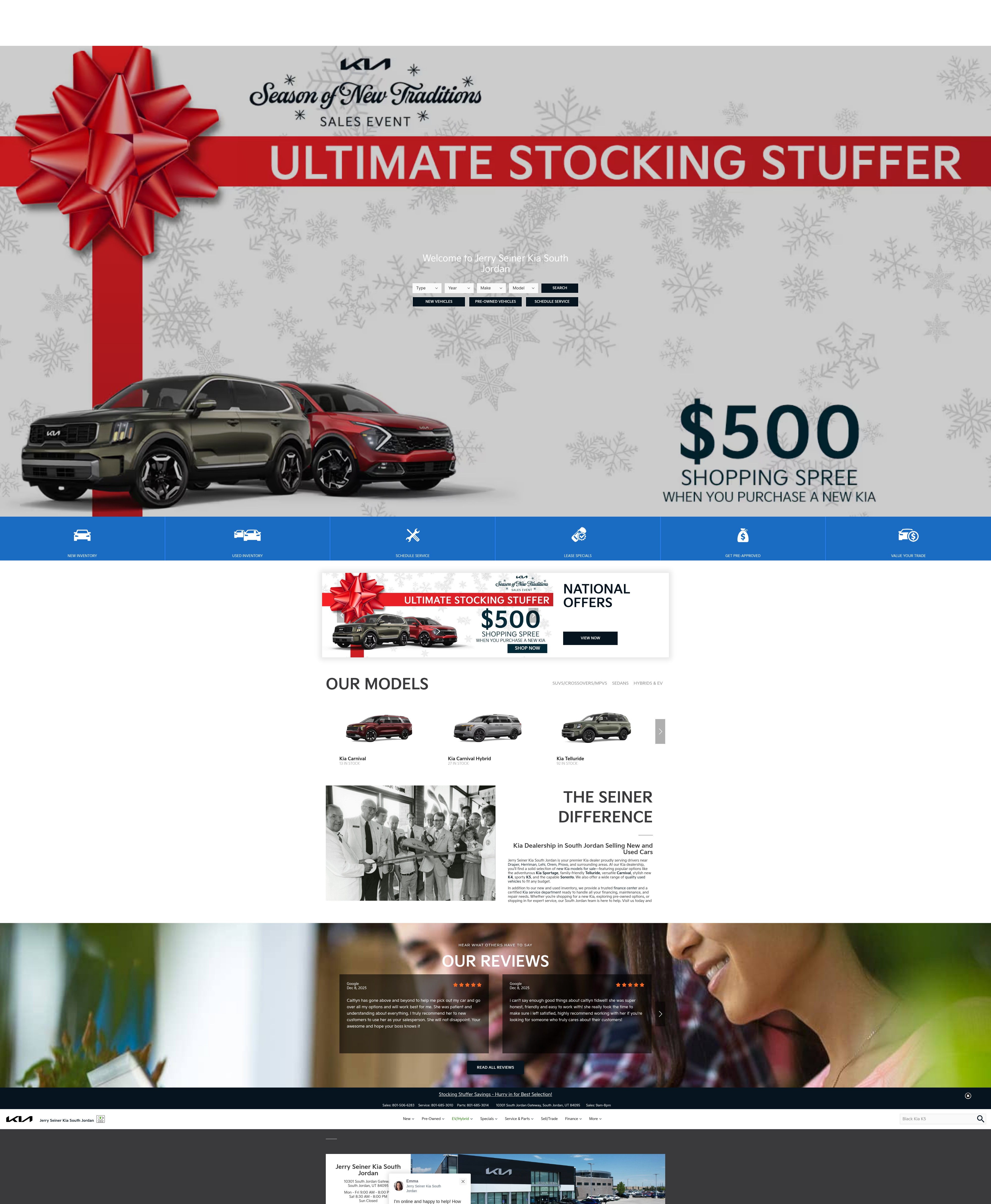 Screenshot of www.seinerkiasj.com