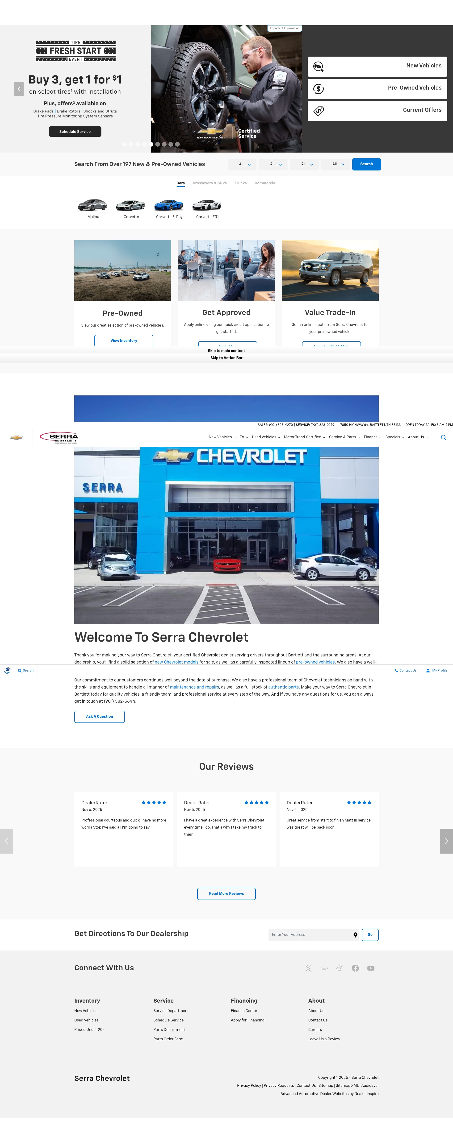 Screenshot of www.serrabartlett.com