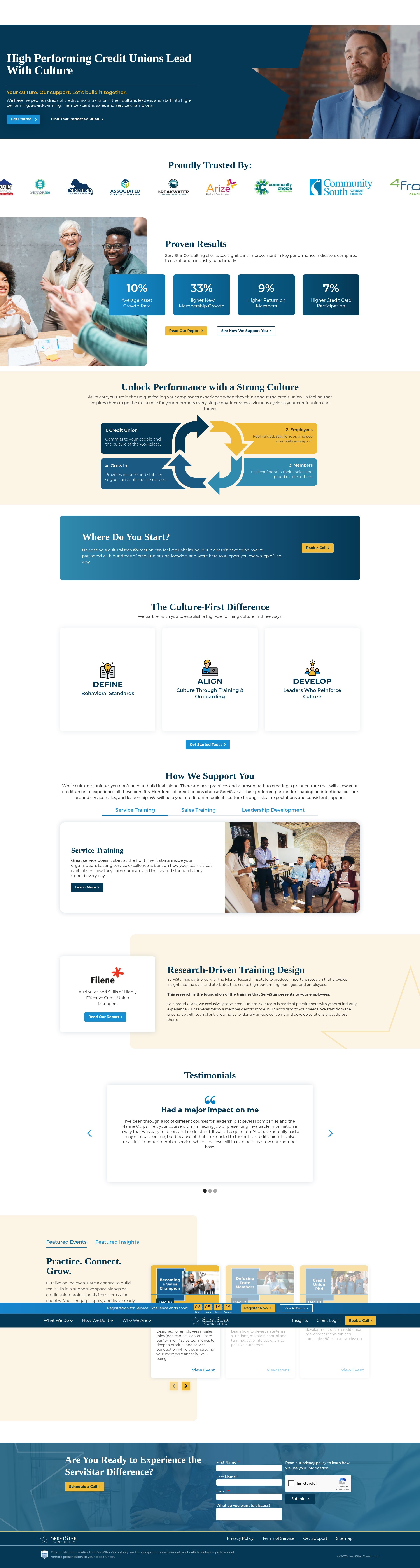 Screenshot of www.servistarconsulting.com