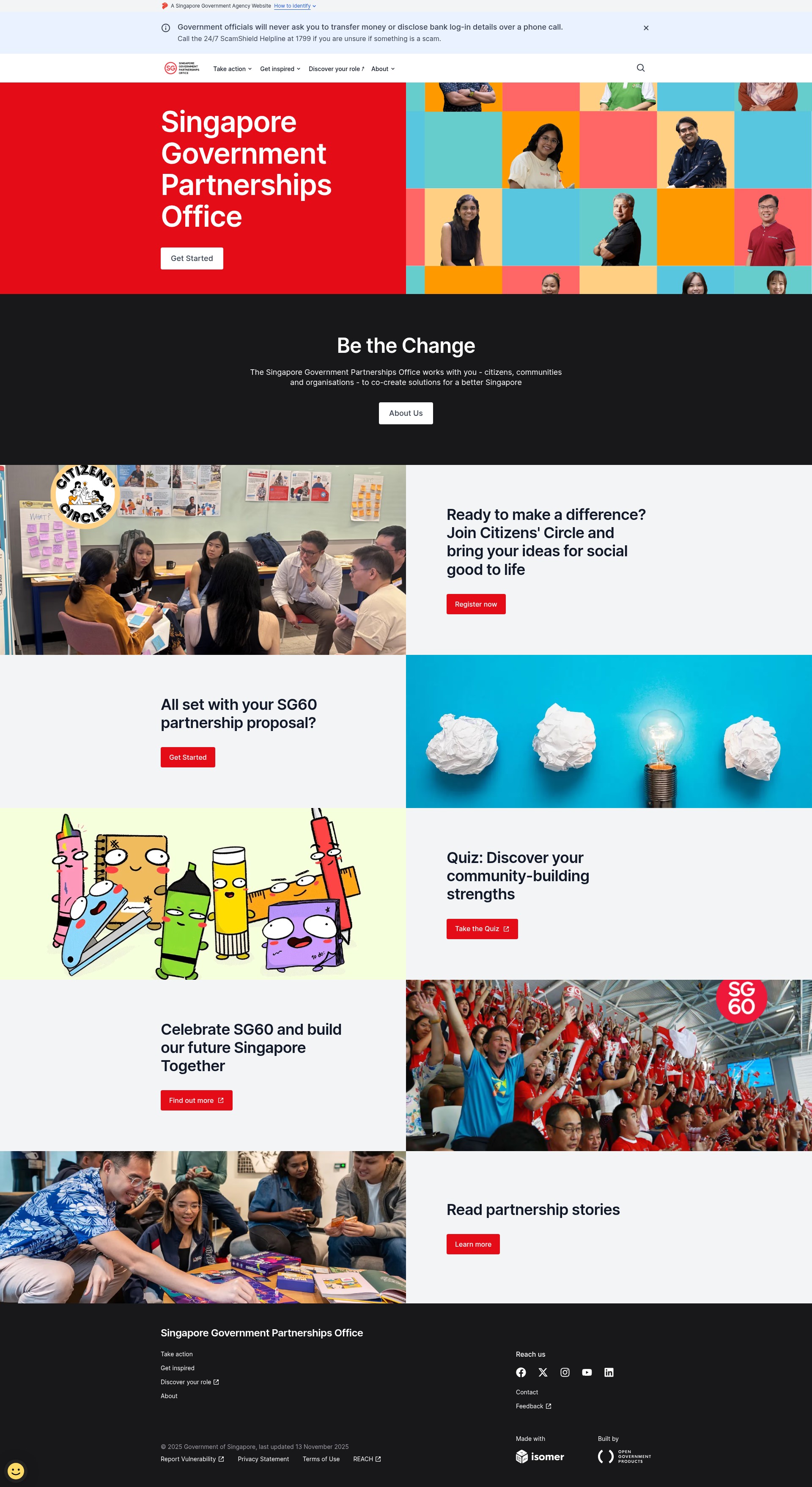 Screenshot of www.sgpo.gov.sg