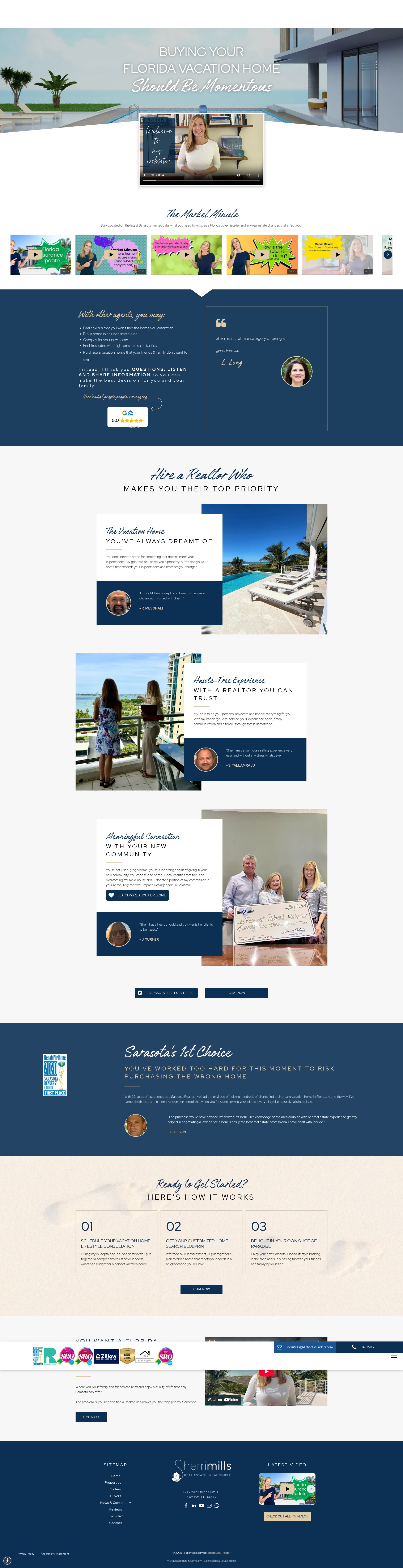 Screenshot of www.sherrimills.com