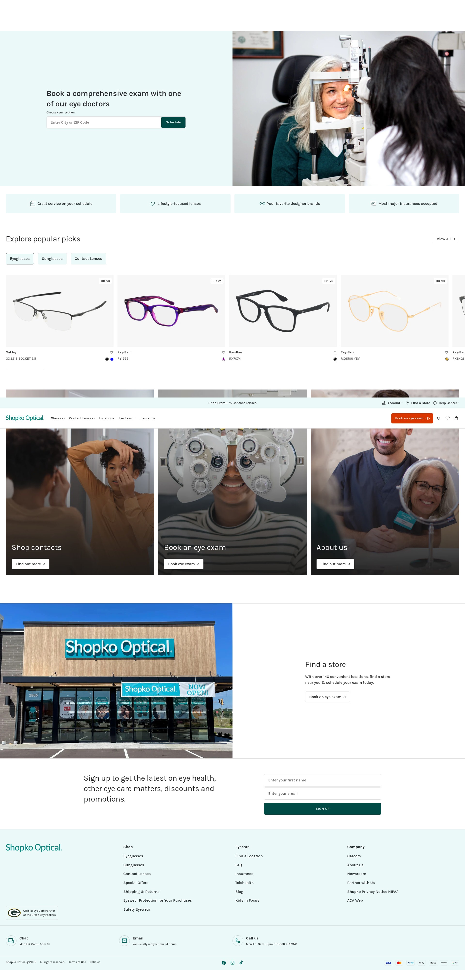 Screenshot of www.shopko.com