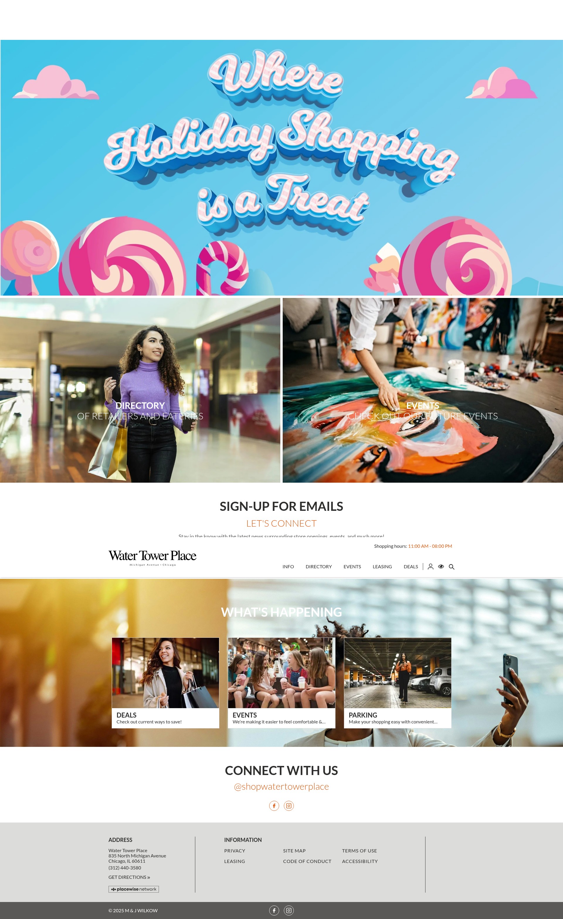 Screenshot of www.shopwatertower.com