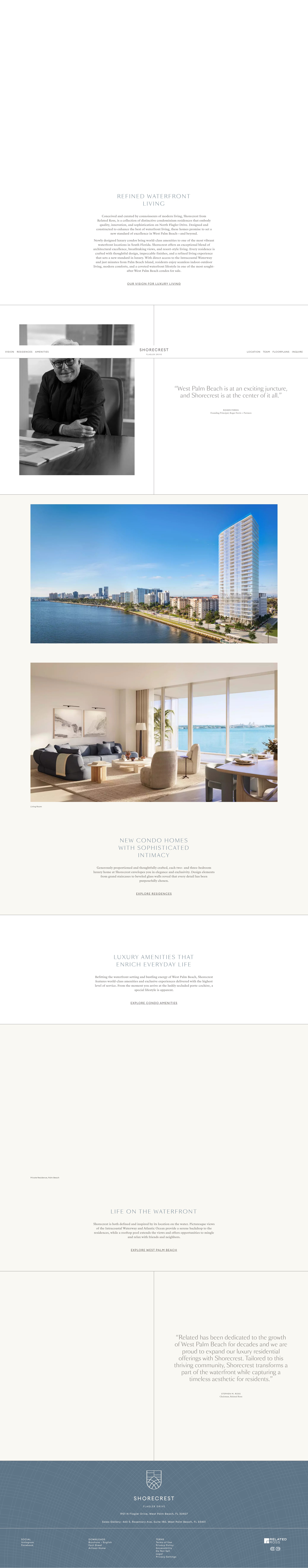 Screenshot of www.shorecrestwpb.com