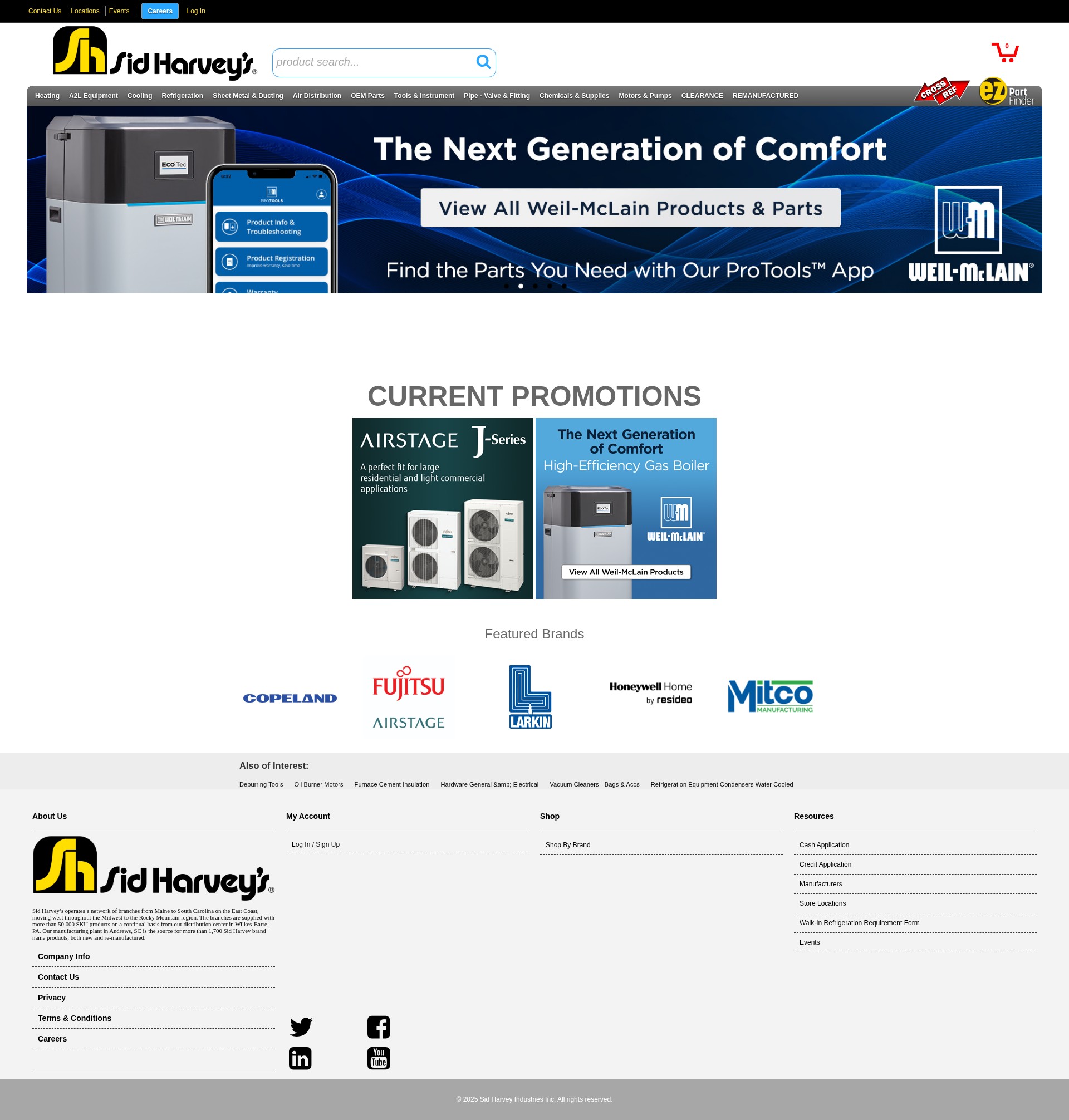 Screenshot of www.sidharvey.com