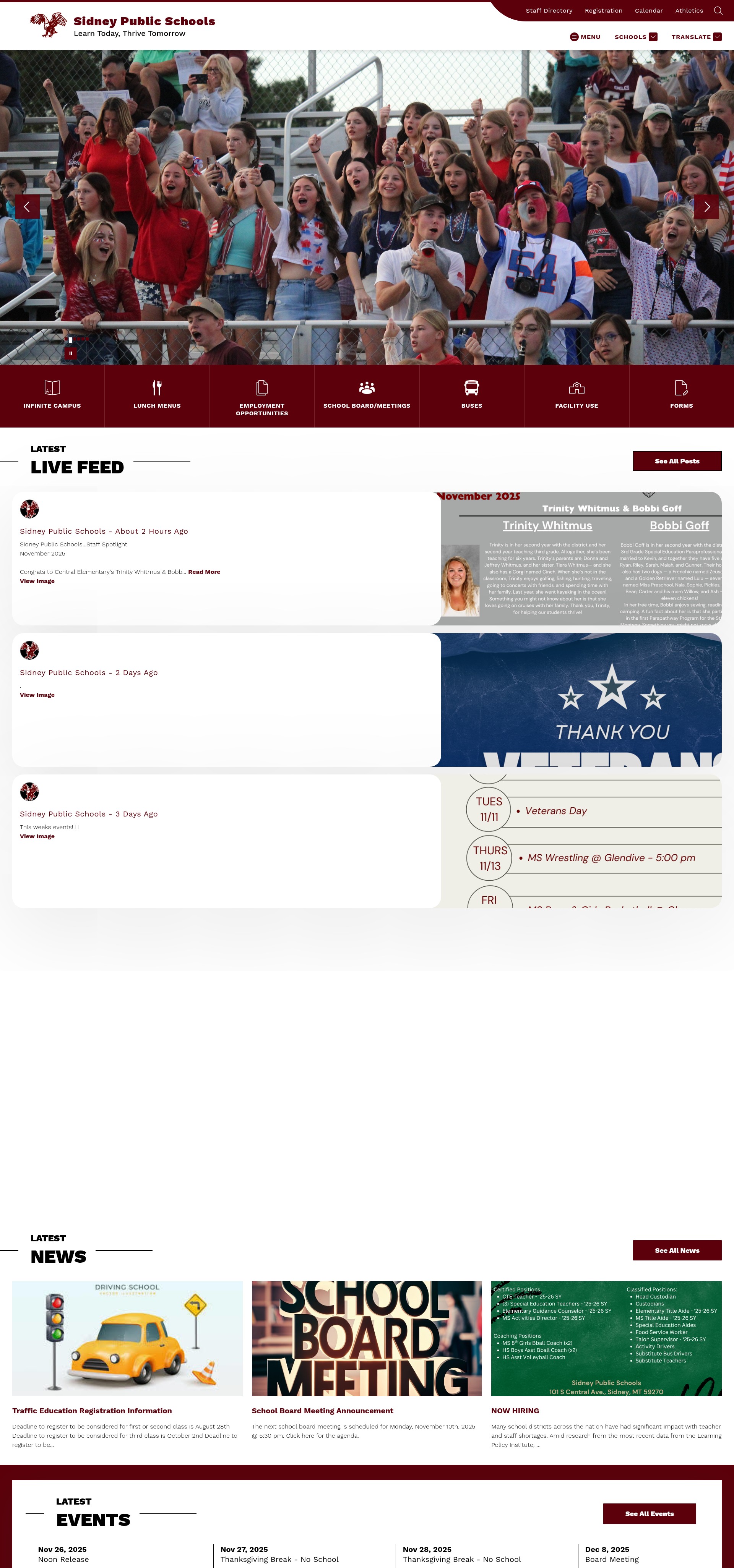Screenshot of www.sidneyps.com