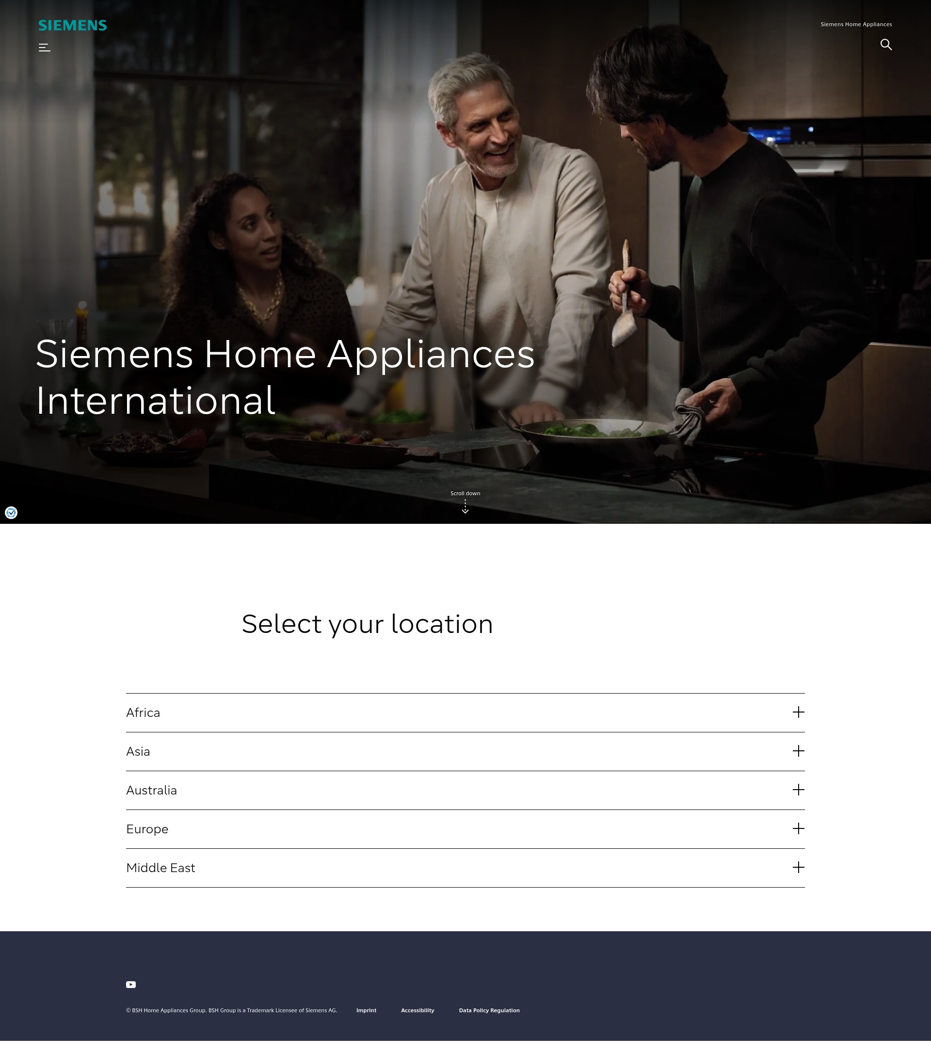 Screenshot of www.siemens-home.bsh-group.com