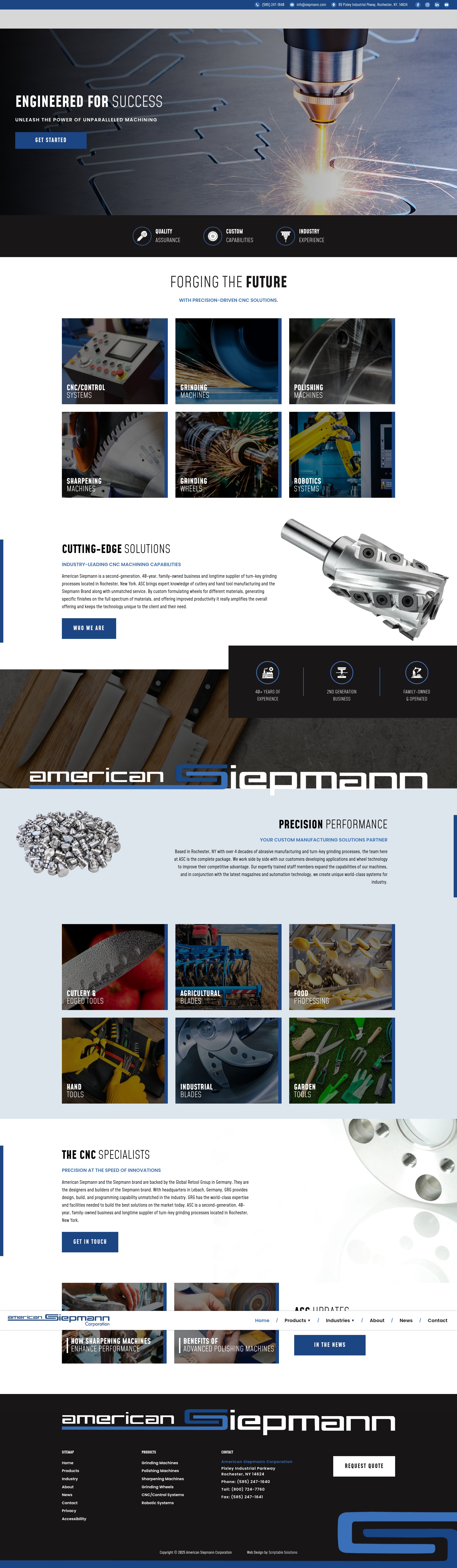 Screenshot of www.siepmann.com